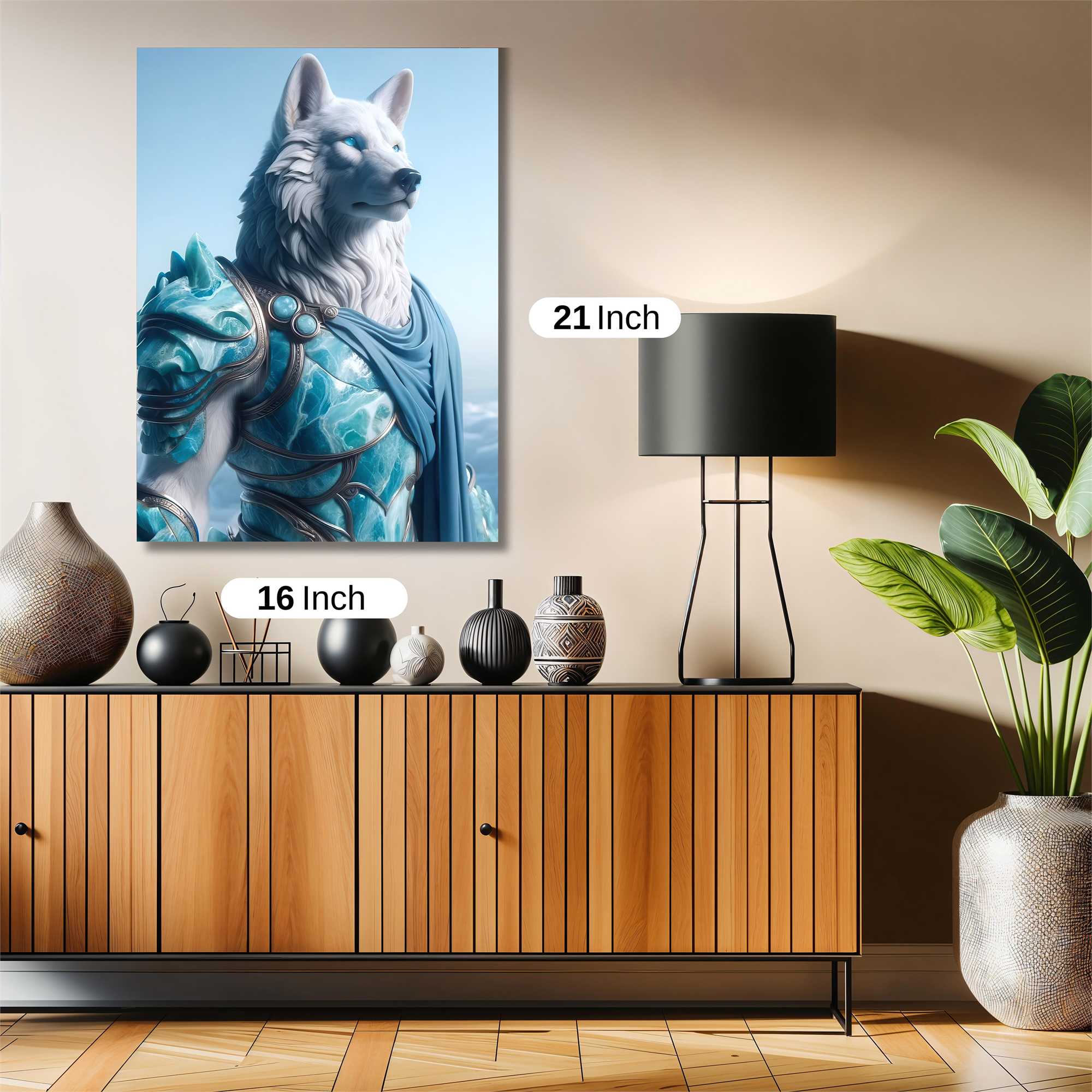 Lupine Majesty Safe Wall Magnetic / M