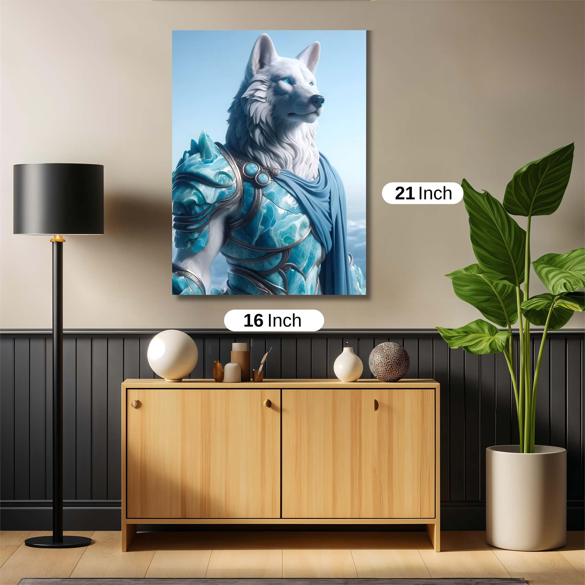 Lupine Majesty Safe Wall Magnetic / M