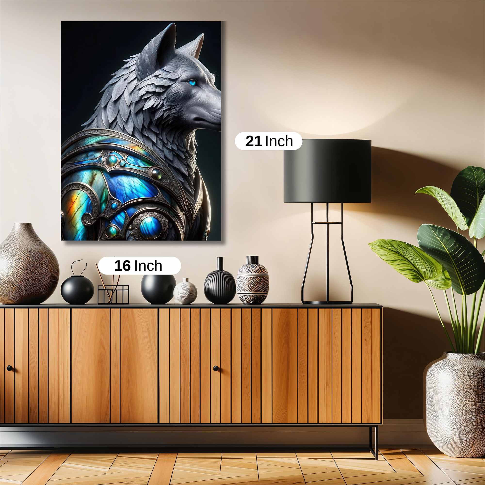 Wolf Guardian Safe Wall Magnetic / M