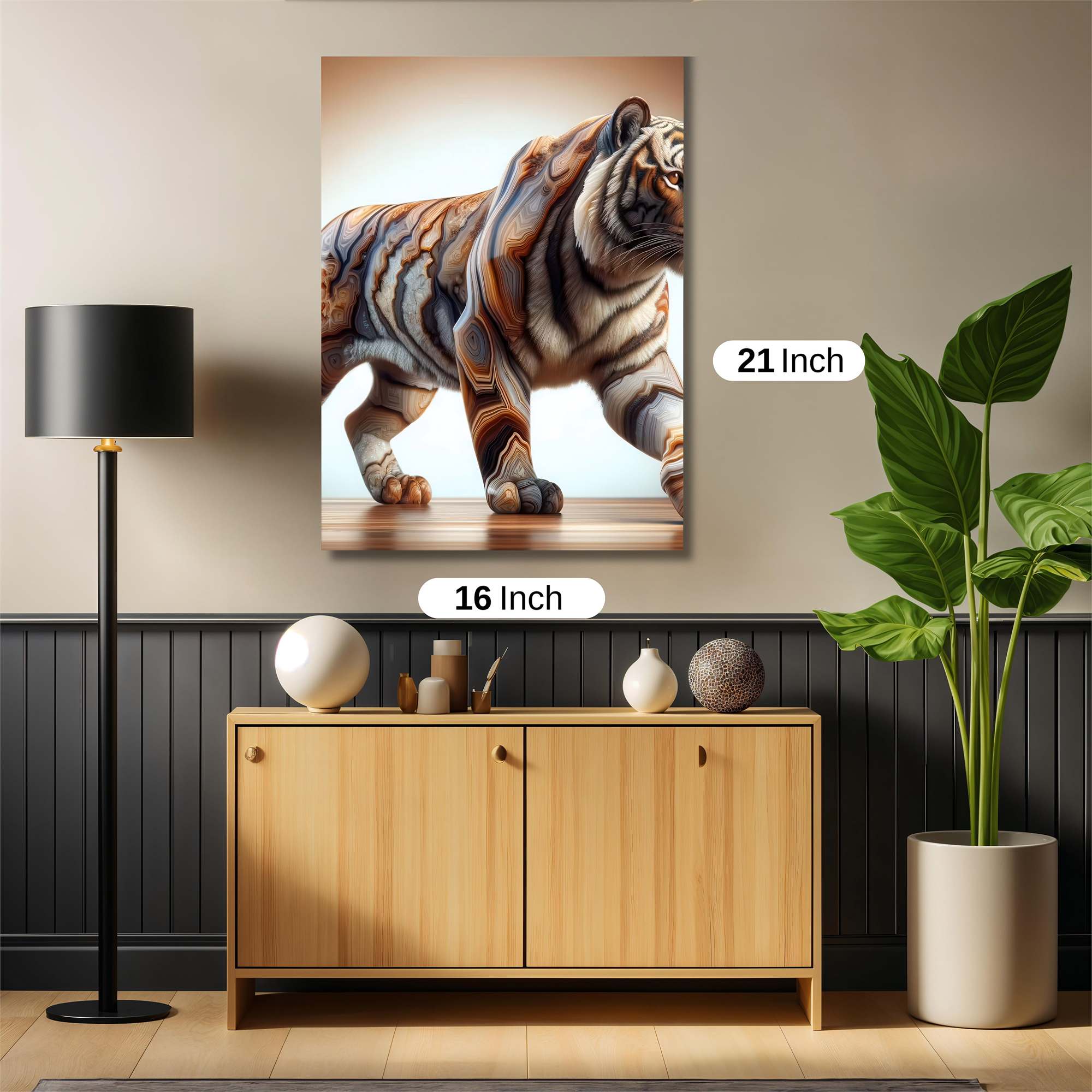 Marbled Majesty Safe Wall Magnetic / M