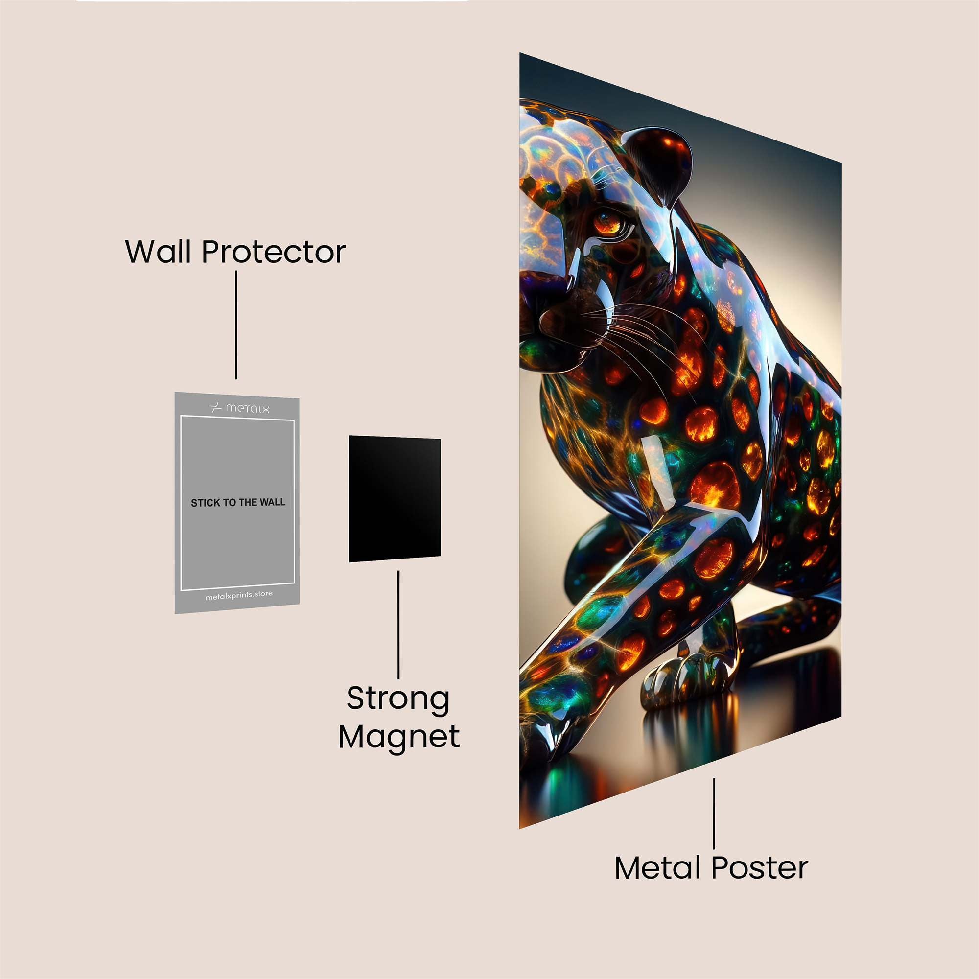 Luminous Majesty Safe Wall Magnetic / M