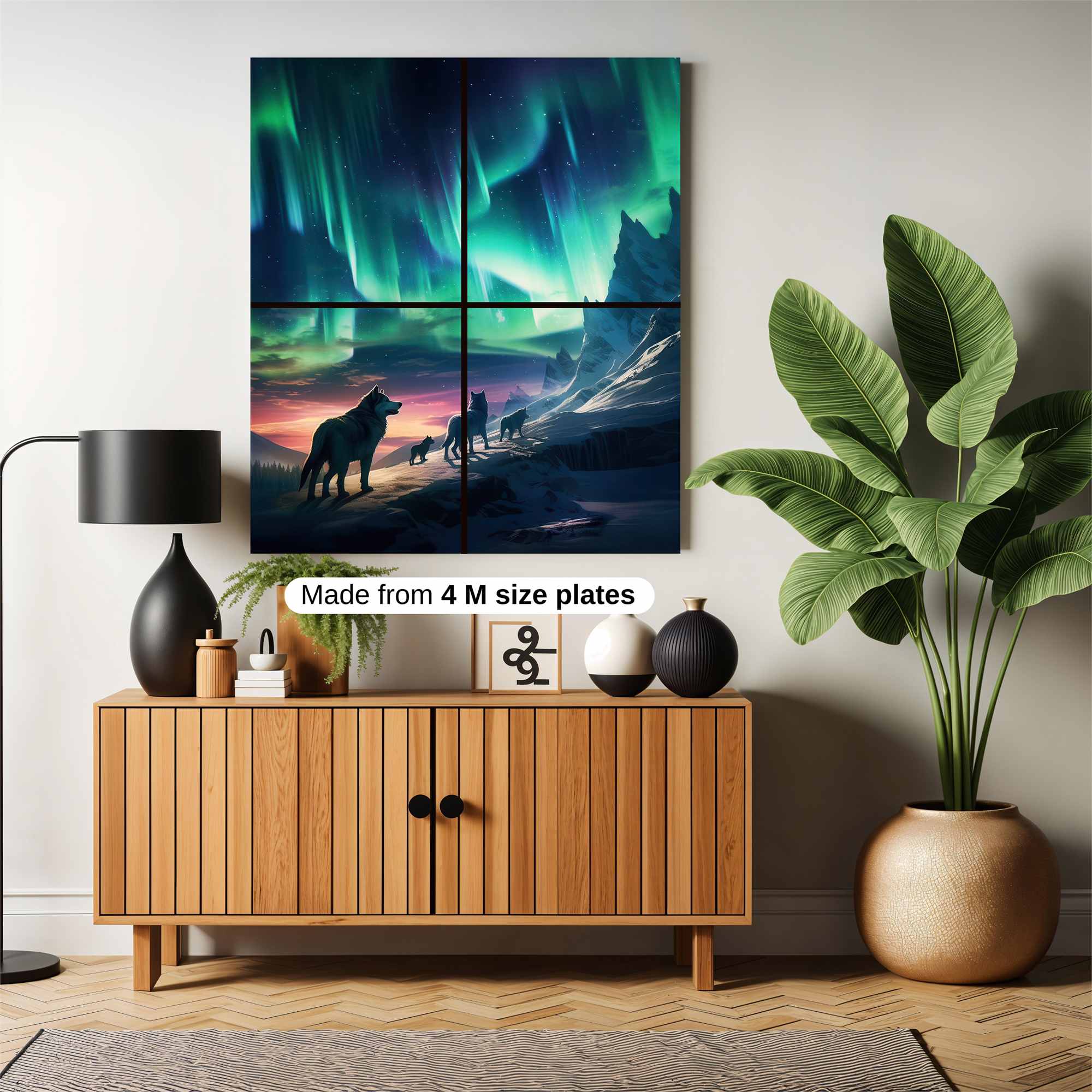 Lupine Reverie Safe Wall Magnetic / M