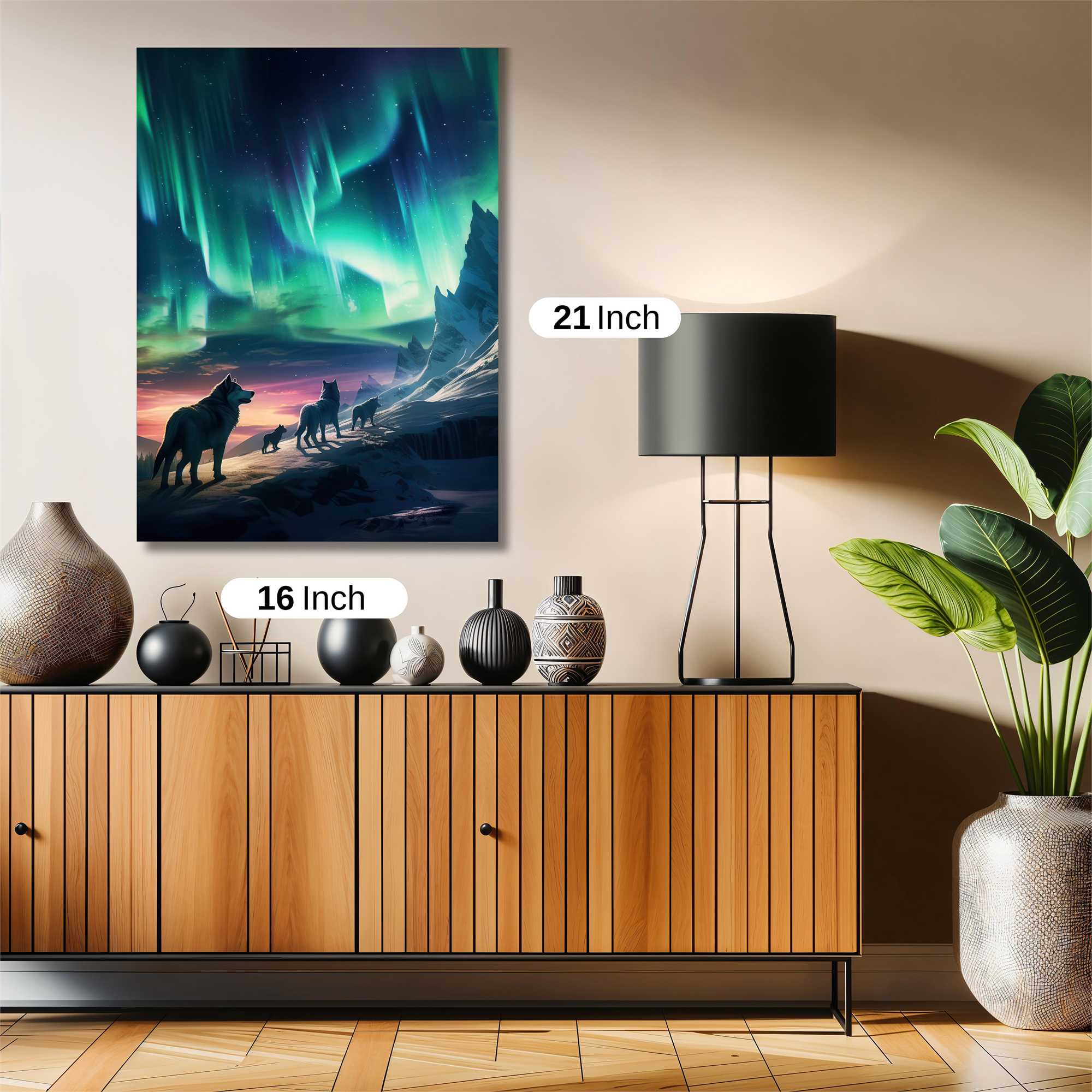 Lupine Reverie Safe Wall Magnetic / M