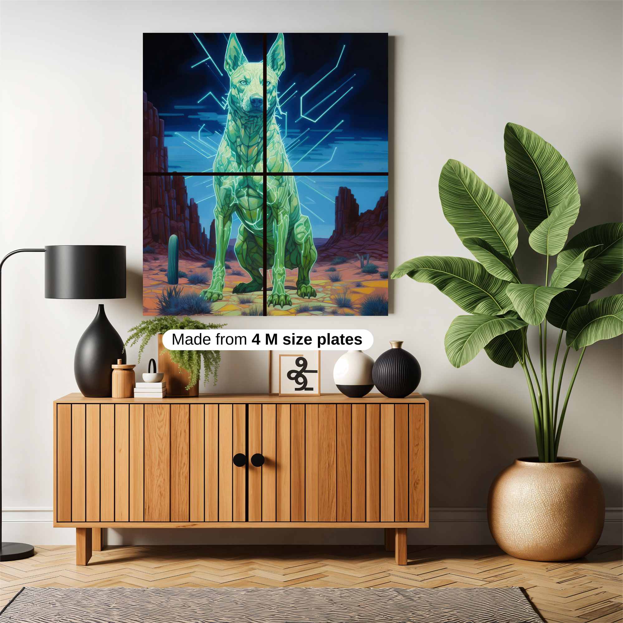 Cyber Canine Safe Wall Magnetic / M