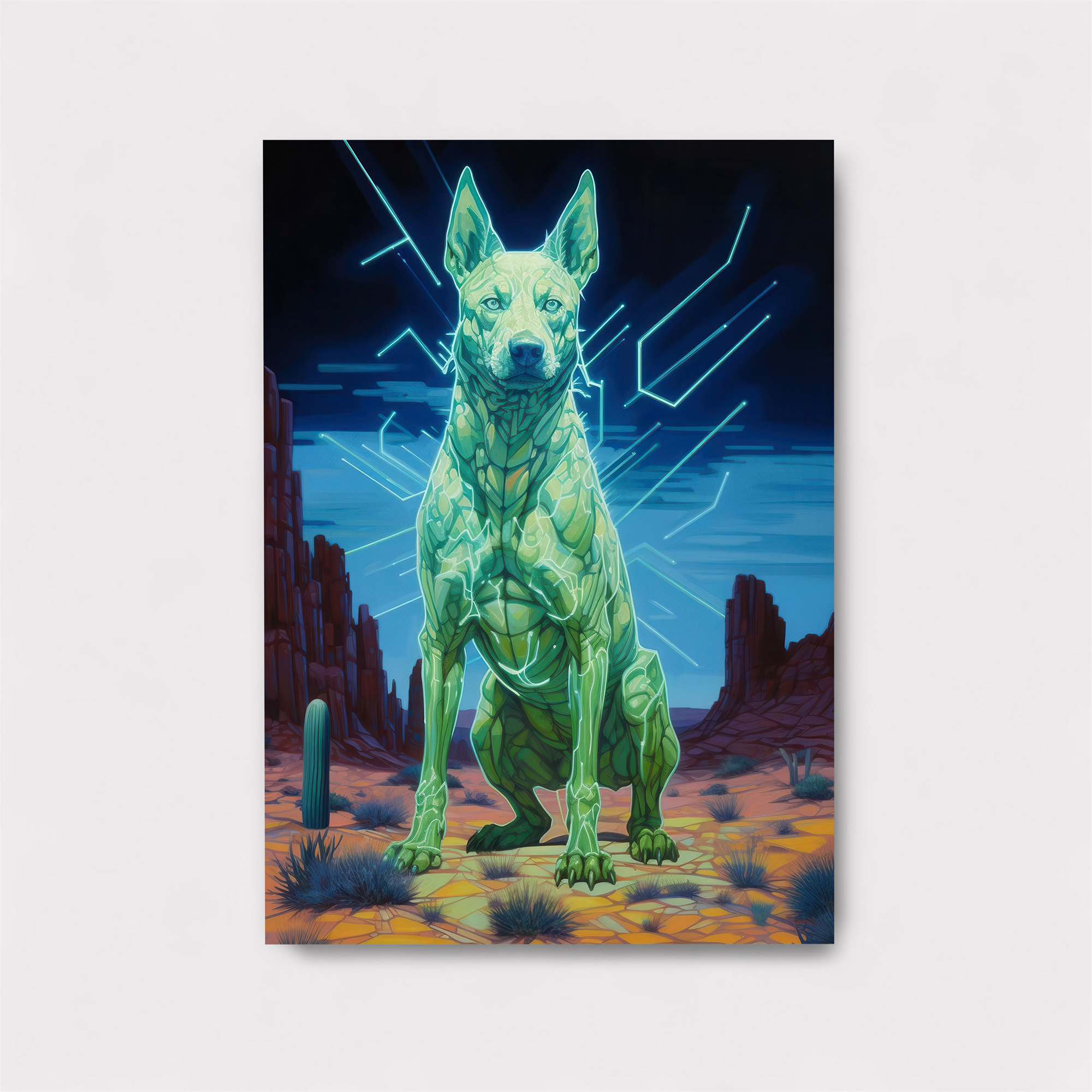 Cyber Canine Safe Wall Magnetic / M