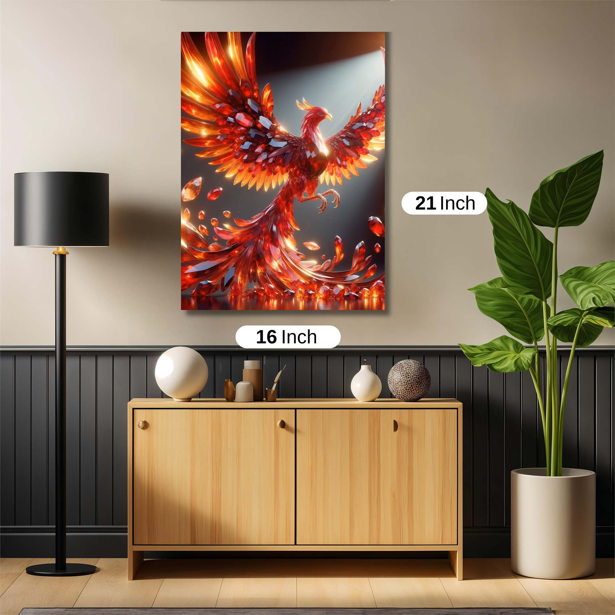 Phoenix Radiance Safe Wall Magnetic / M