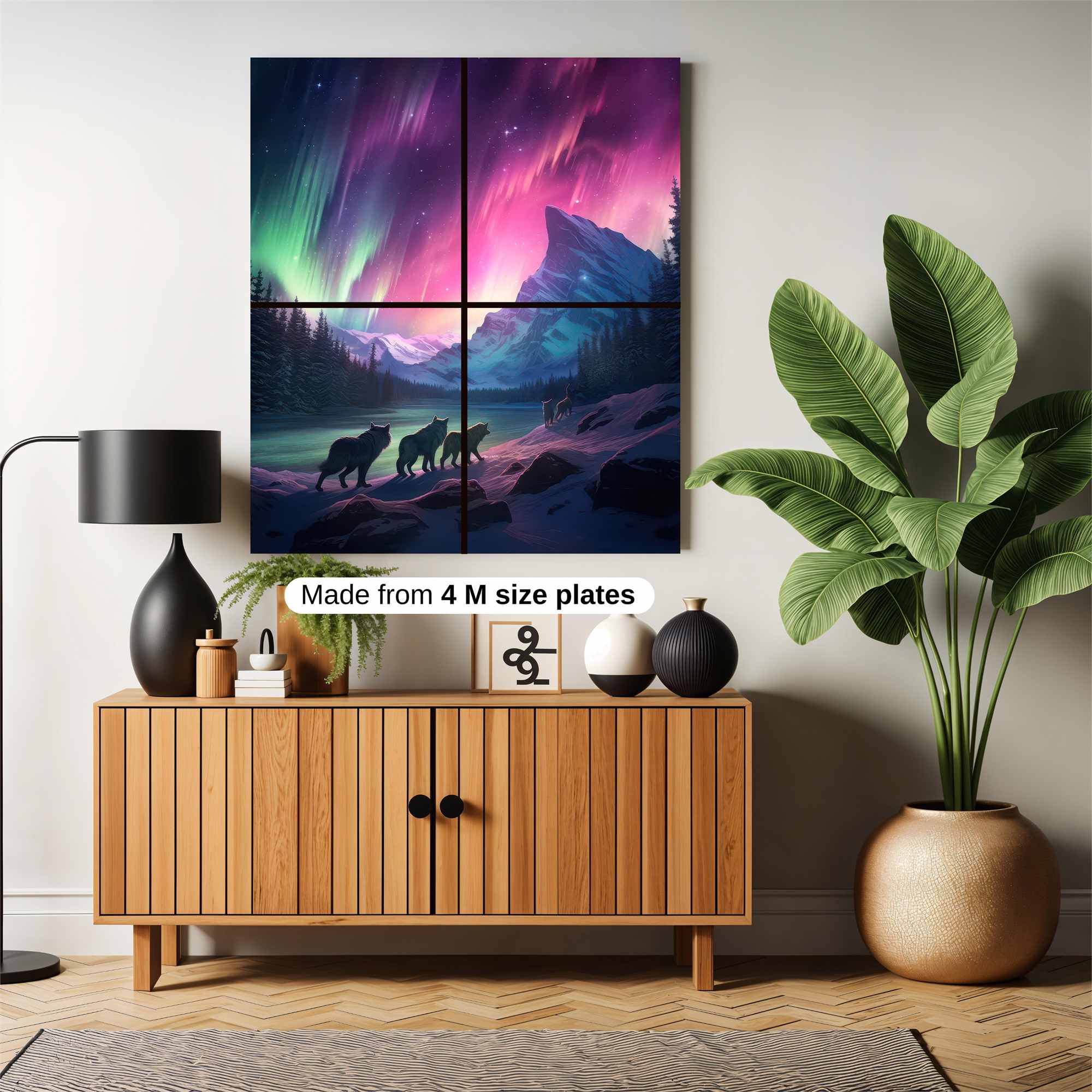 Lupine Reverie Safe Wall Magnetic / M