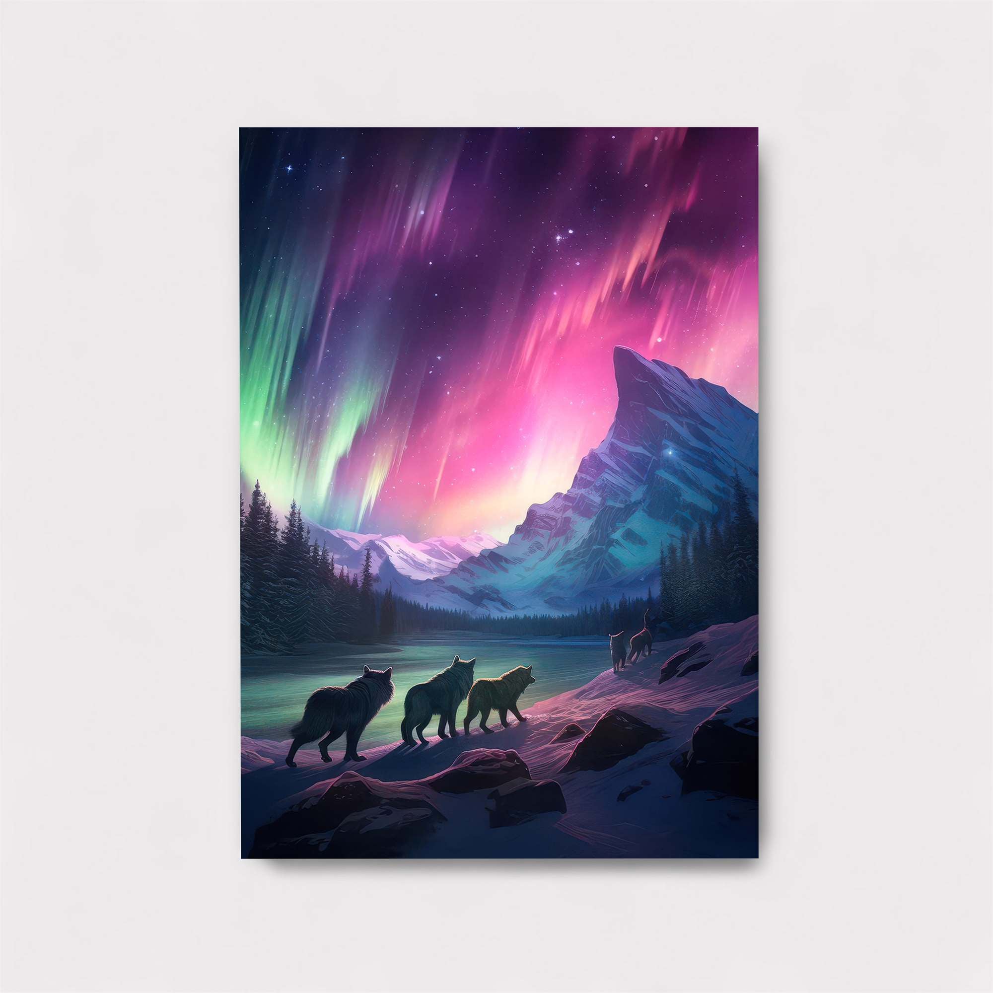 Lupine Reverie Safe Wall Magnetic / M