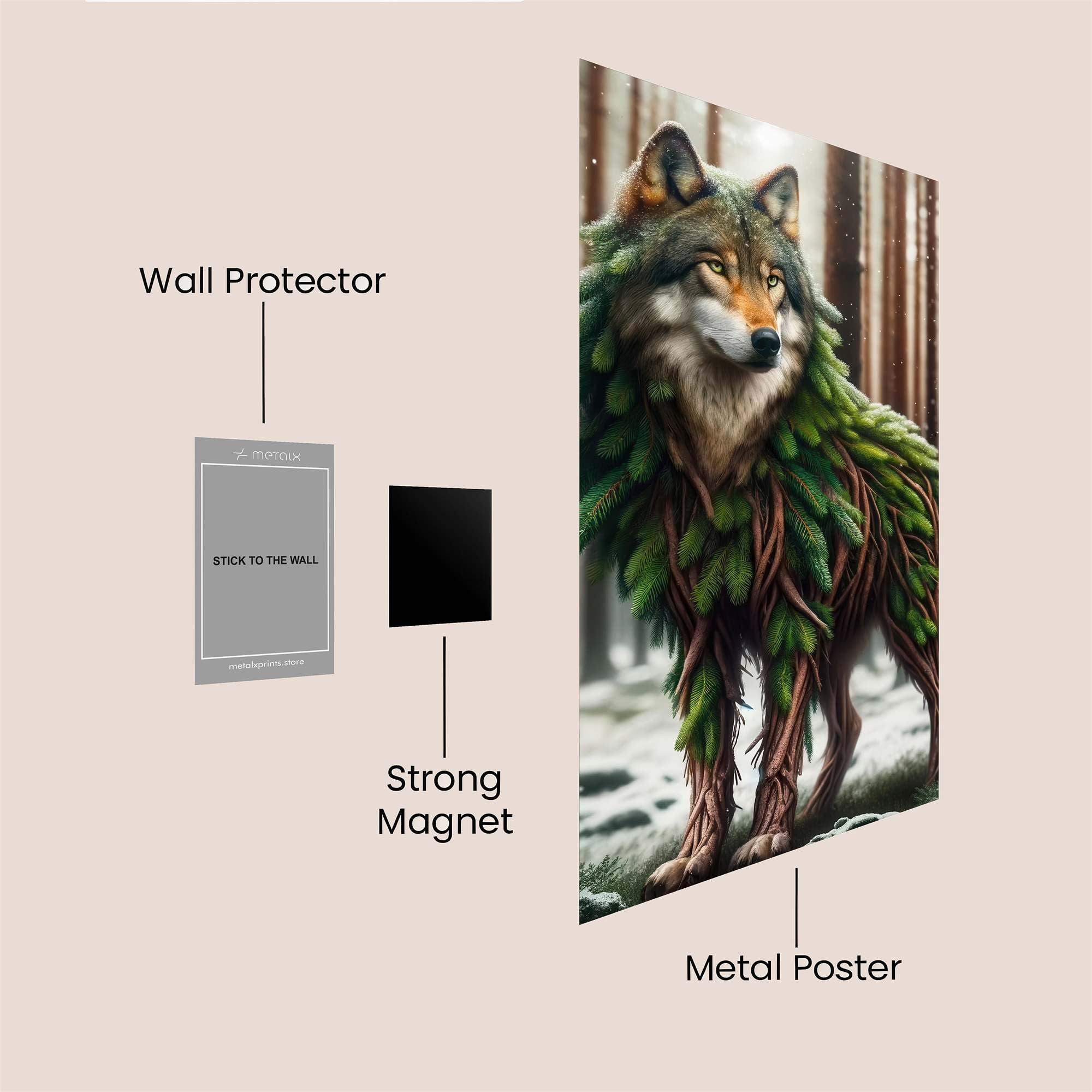 Sylvan Sentinel Safe Wall Magnetic / M