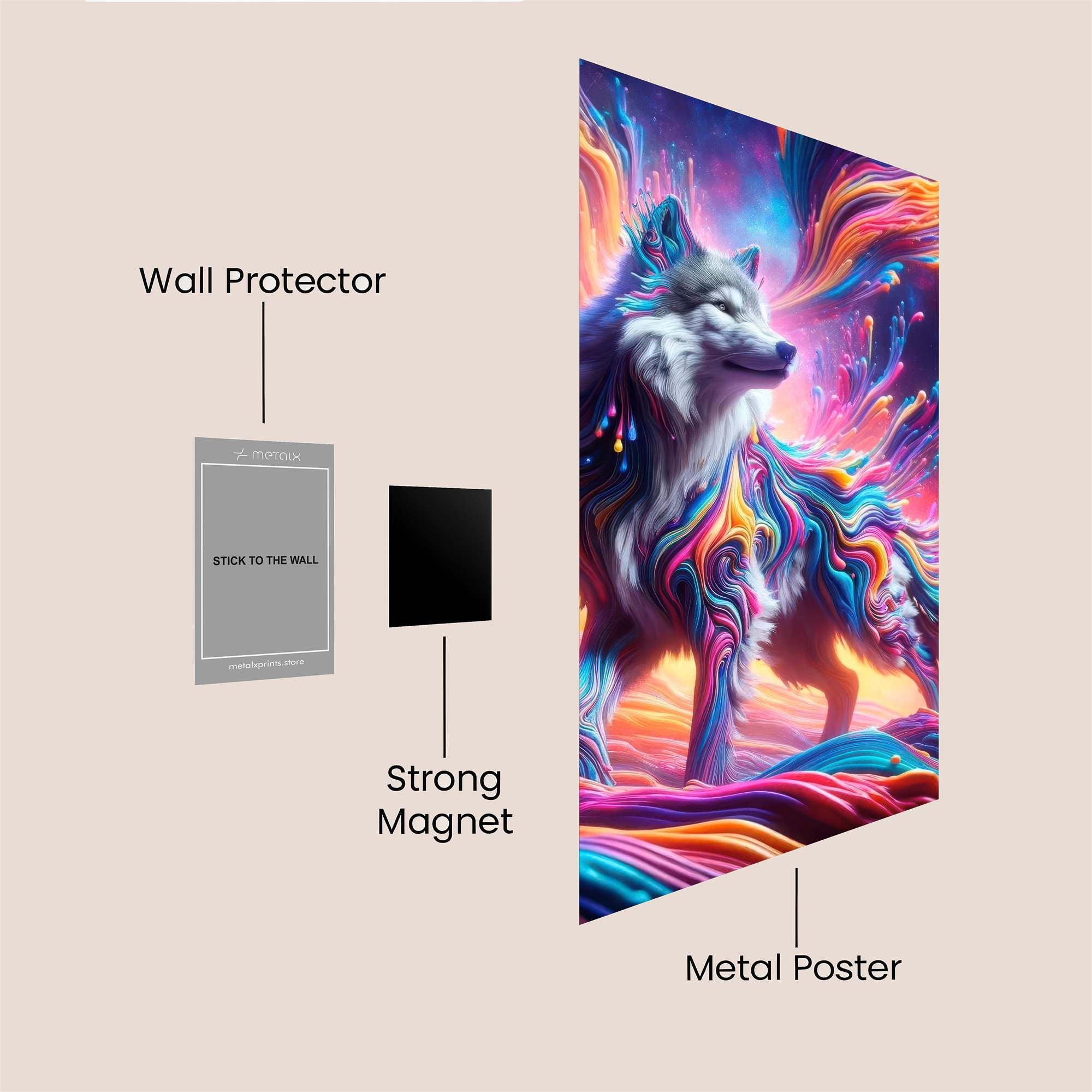 Lupine Vortex Safe Wall Magnetic / M