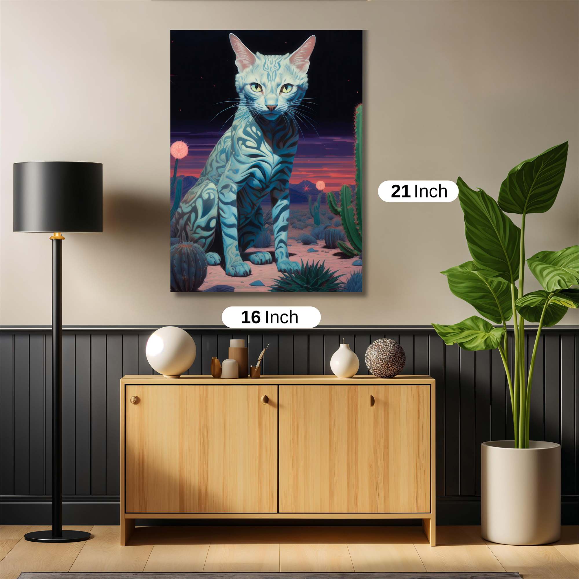 Mystic Whiskers Safe Wall Magnetic / M