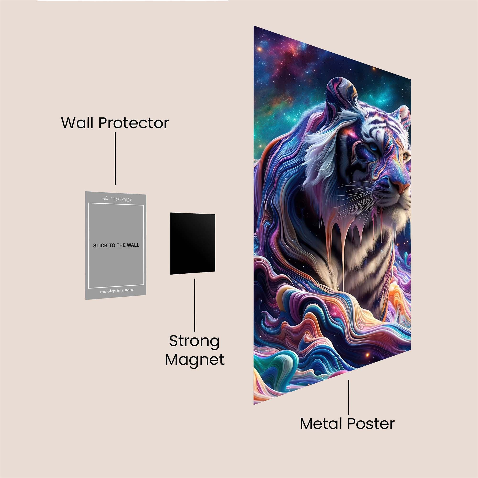 Cosmic Majesty Safe Wall Magnetic / M