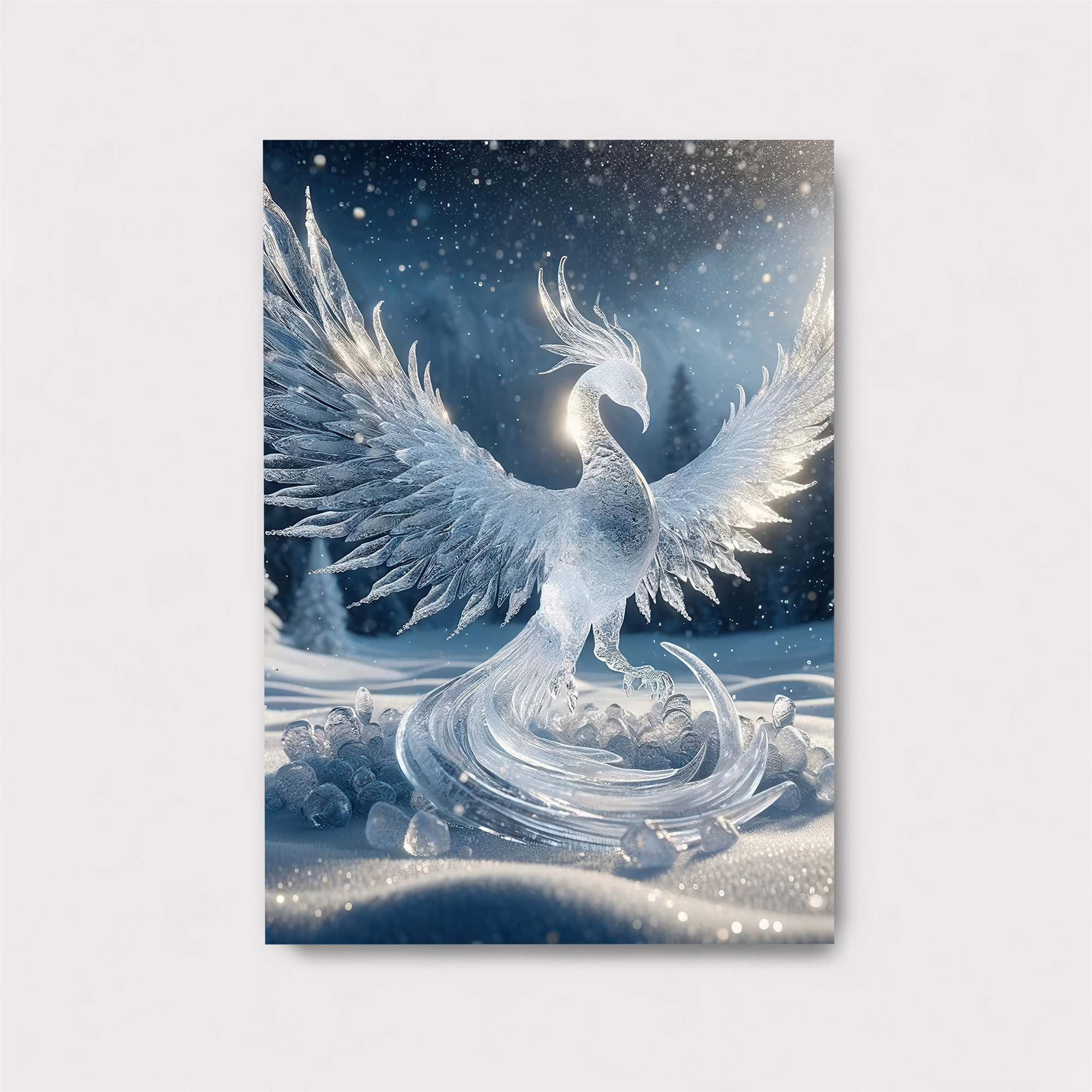 Frosted Ascendancy Safe Wall Magnetic / M