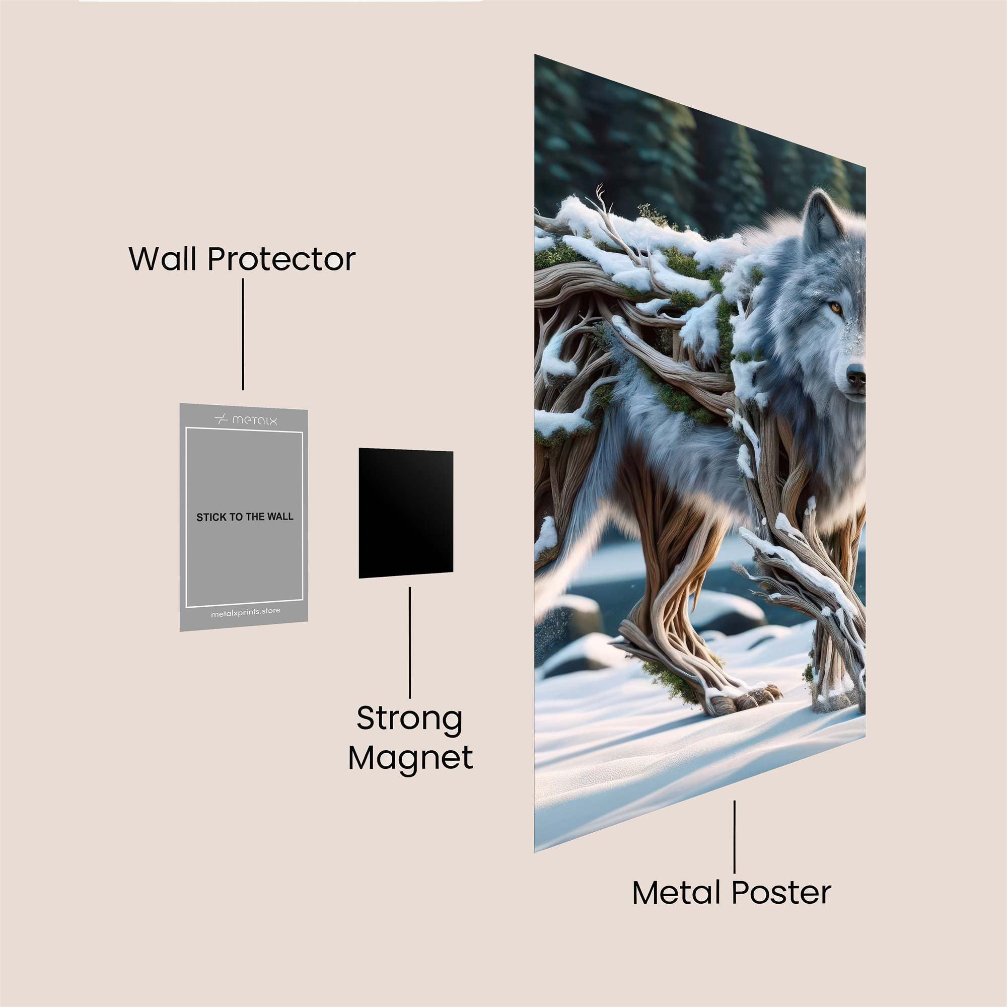 Wilderness Fusion Safe Wall Magnetic / M