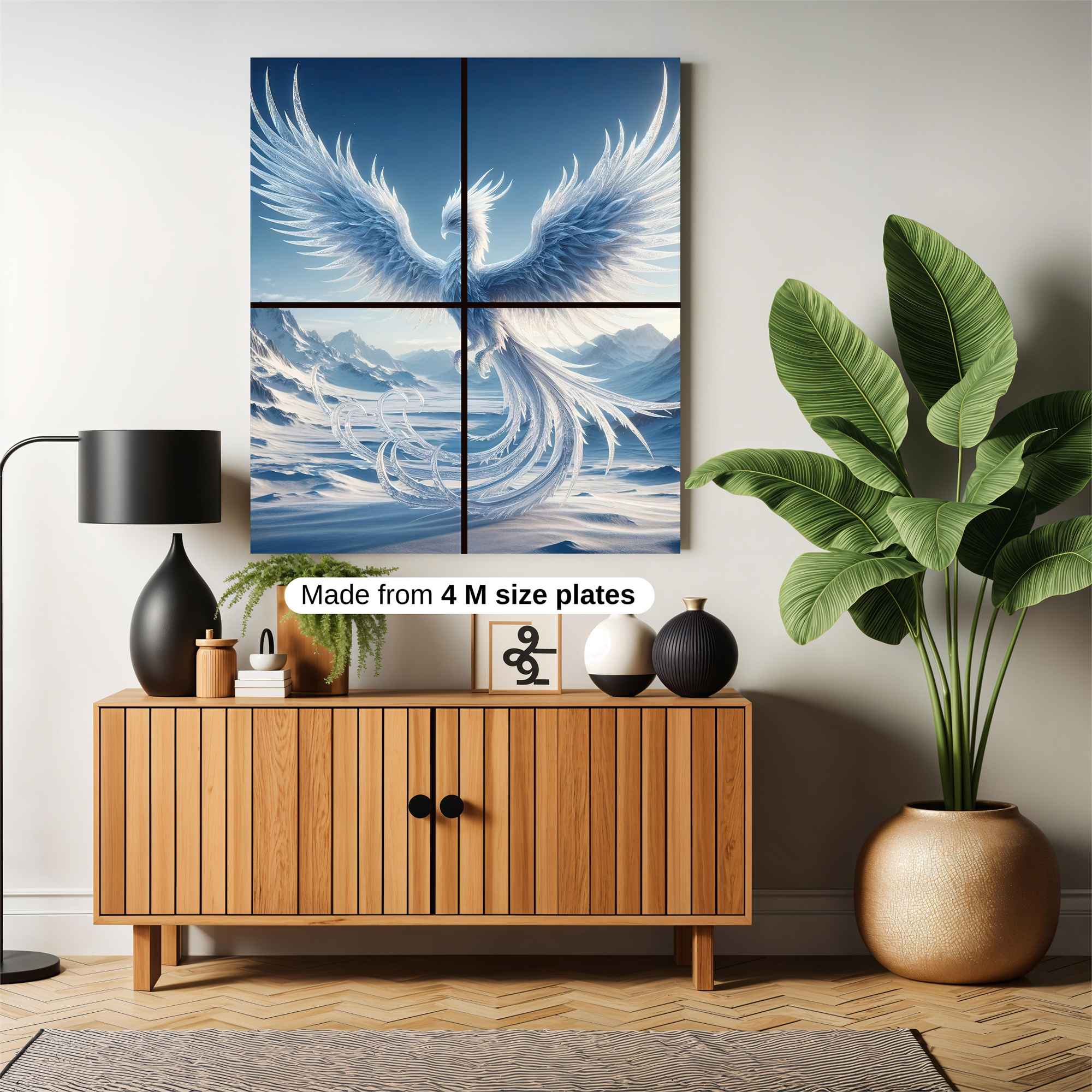 Frosted Majesty Safe Wall Magnetic / M