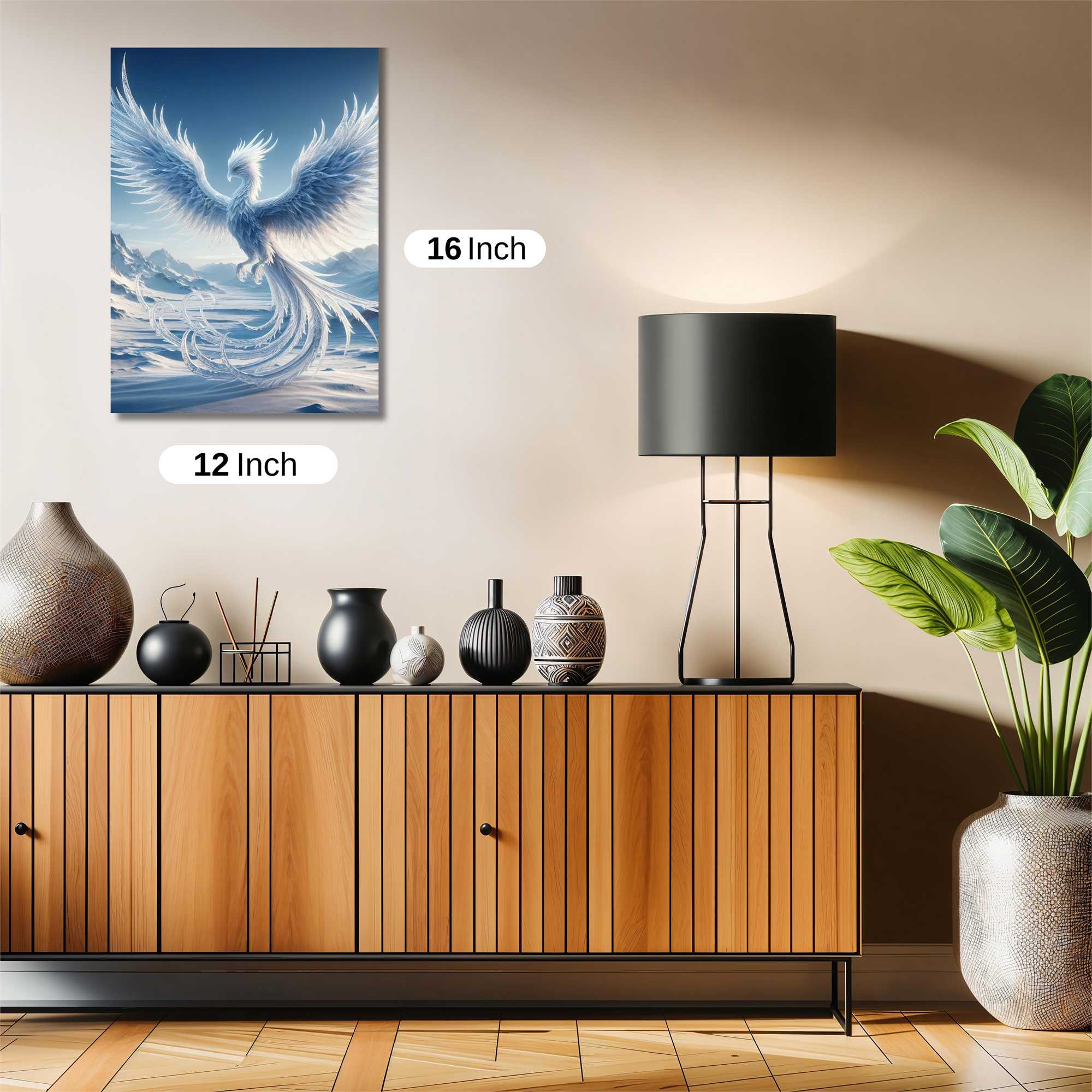 Frosted Majesty Safe Wall Magnetic / M