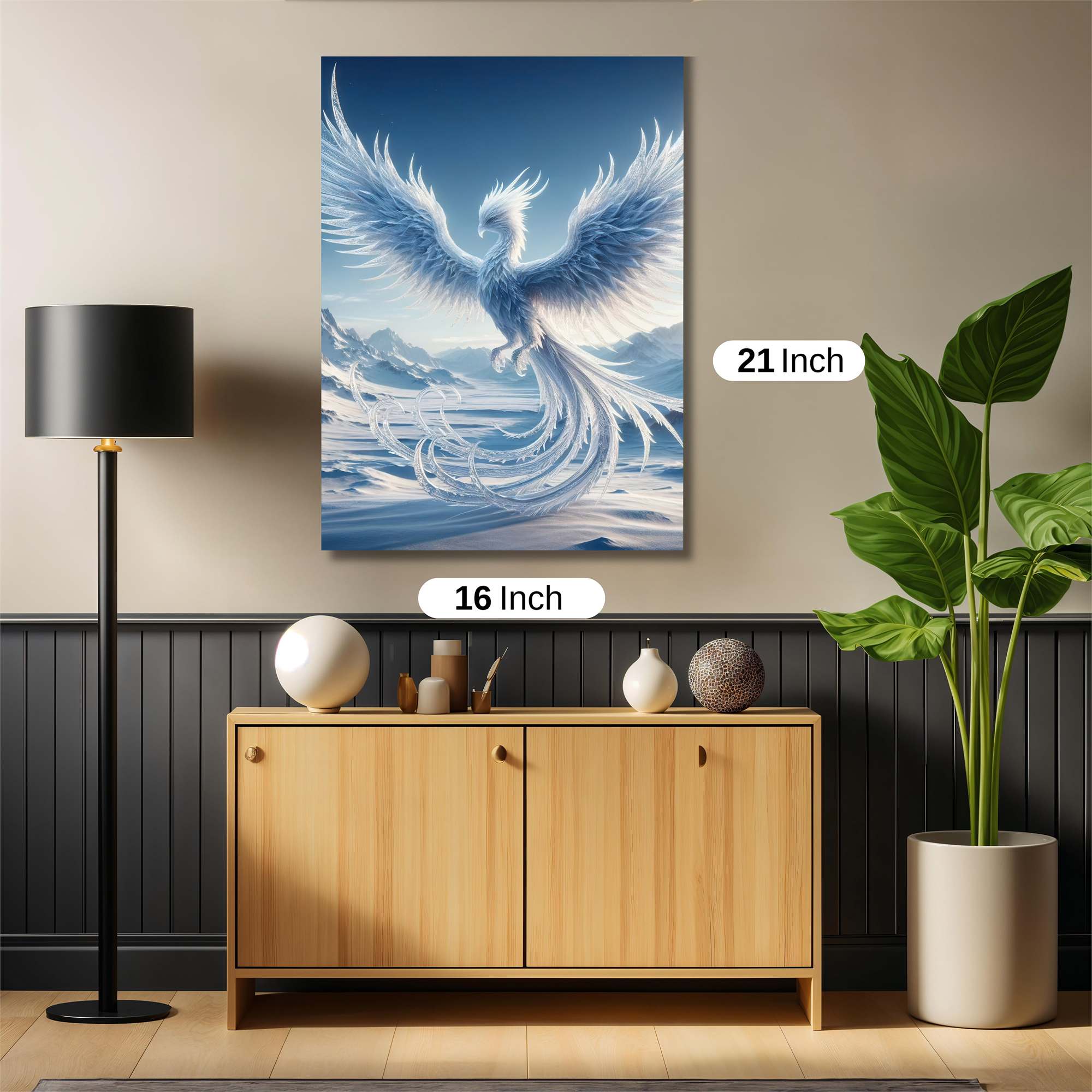 Frosted Majesty Safe Wall Magnetic / M