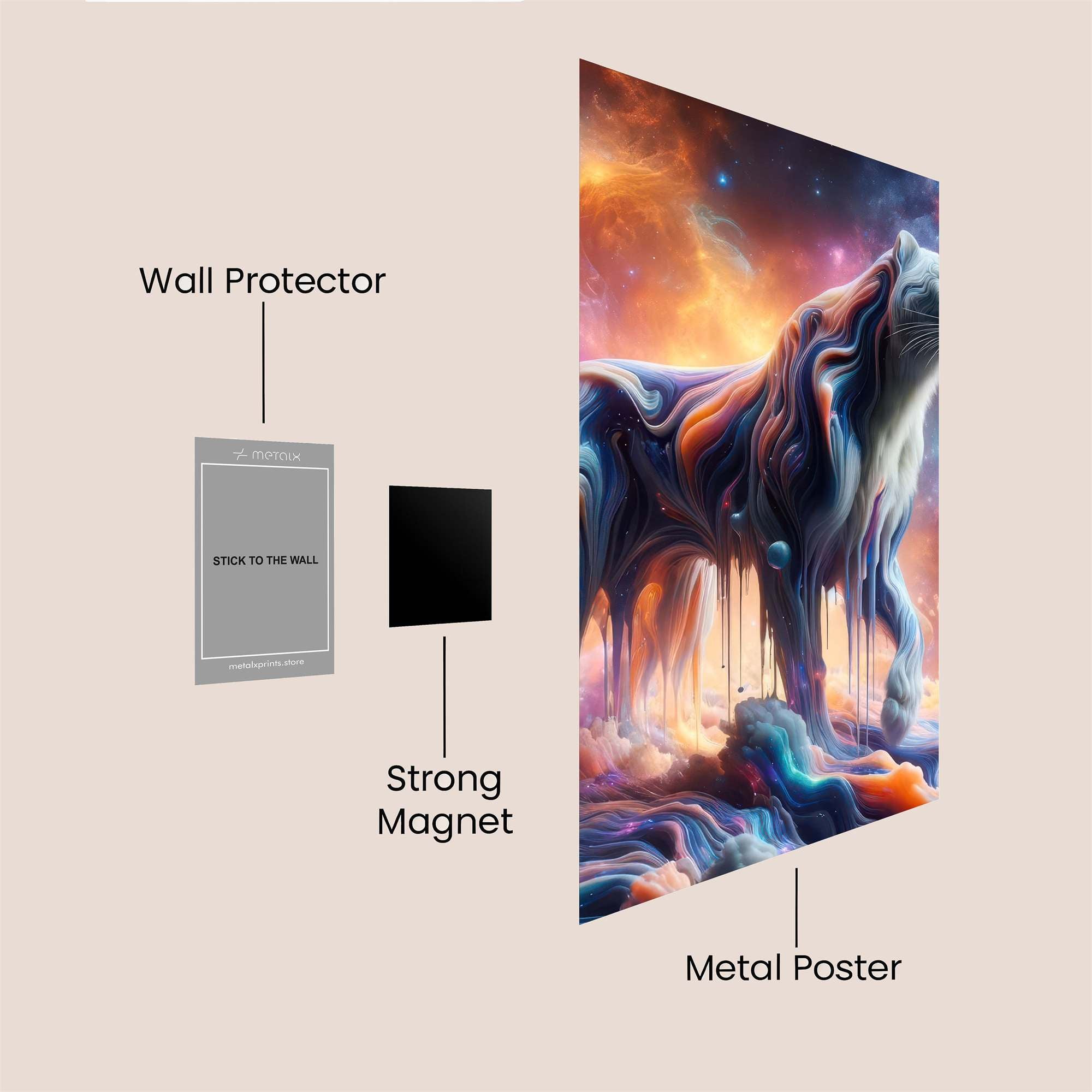 Celestial Flow Safe Wall Magnetic / M