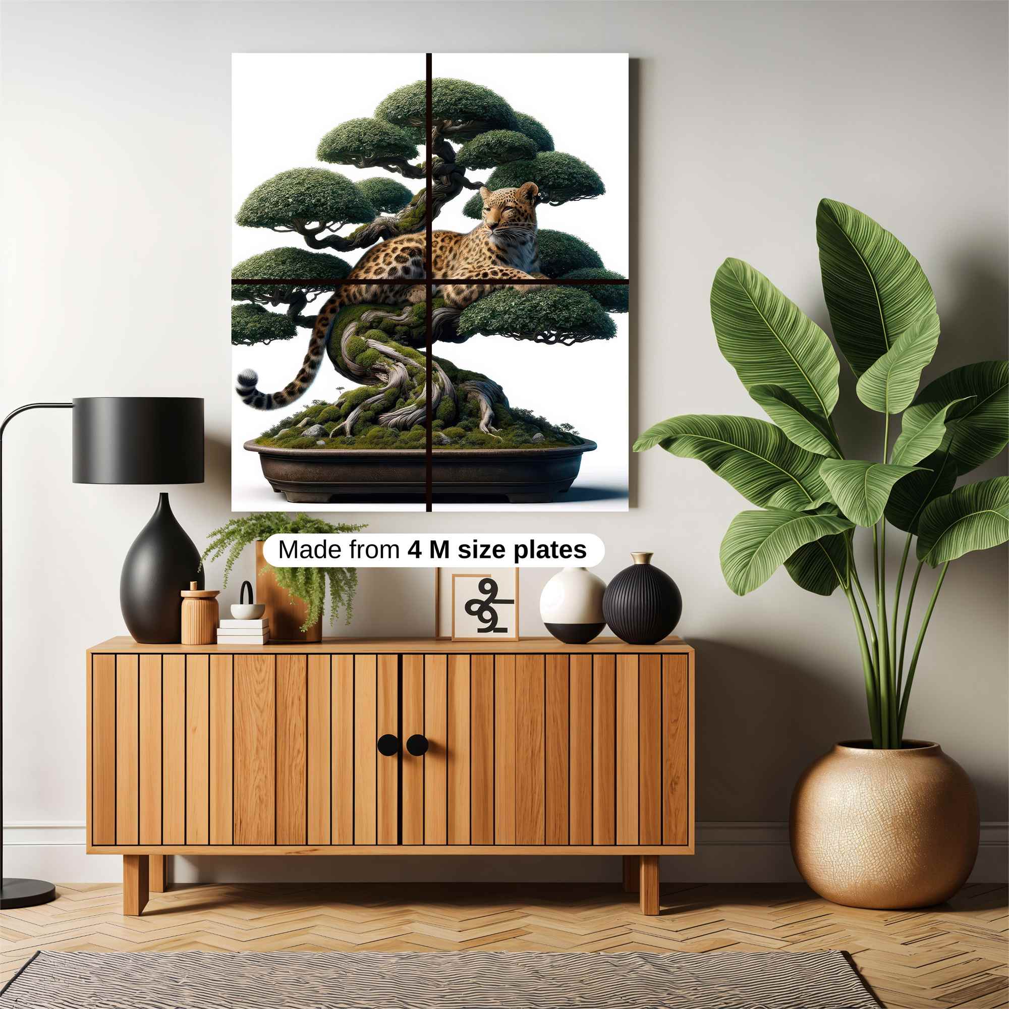 Leopard Serenity Safe Wall Magnetic / M