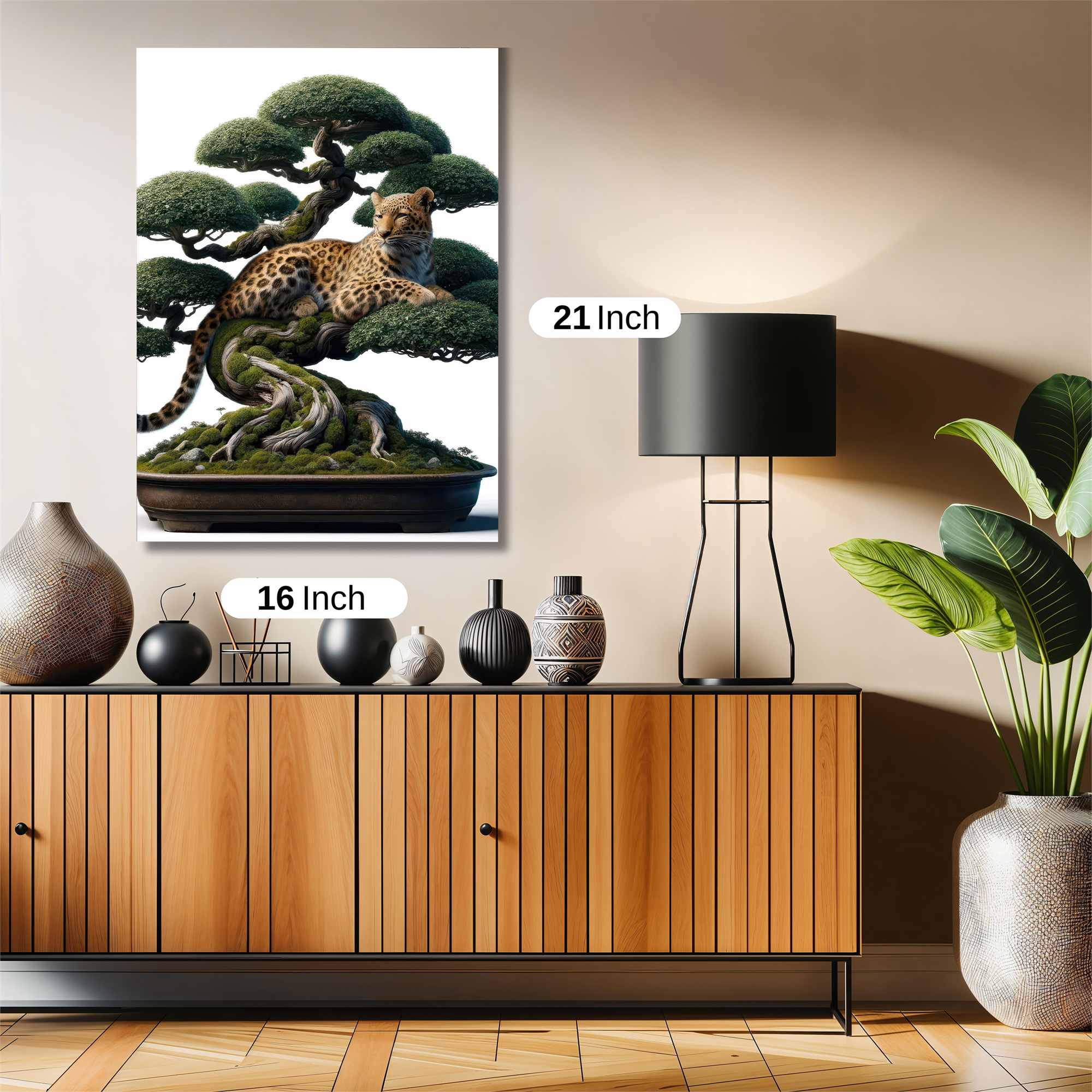 Leopard Serenity Safe Wall Magnetic / M