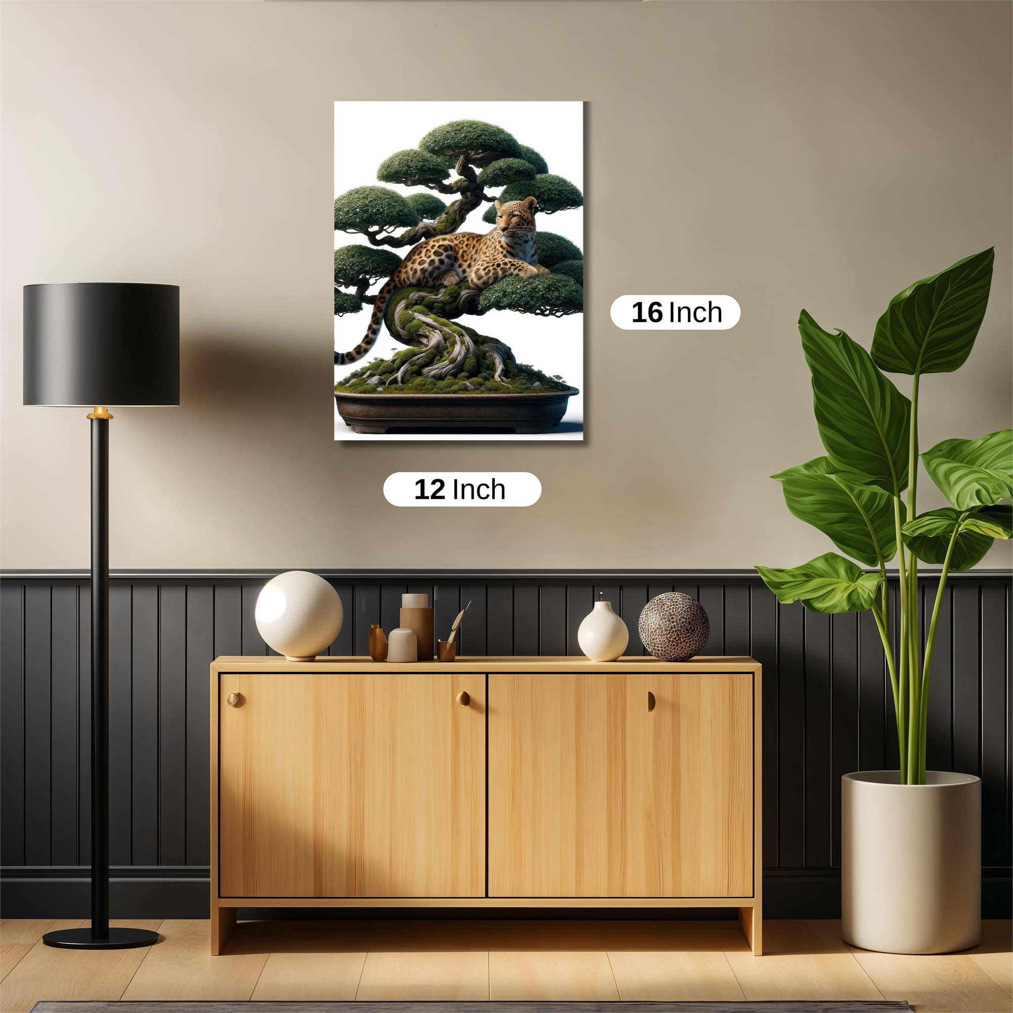 Leopard Serenity Safe Wall Magnetic / M