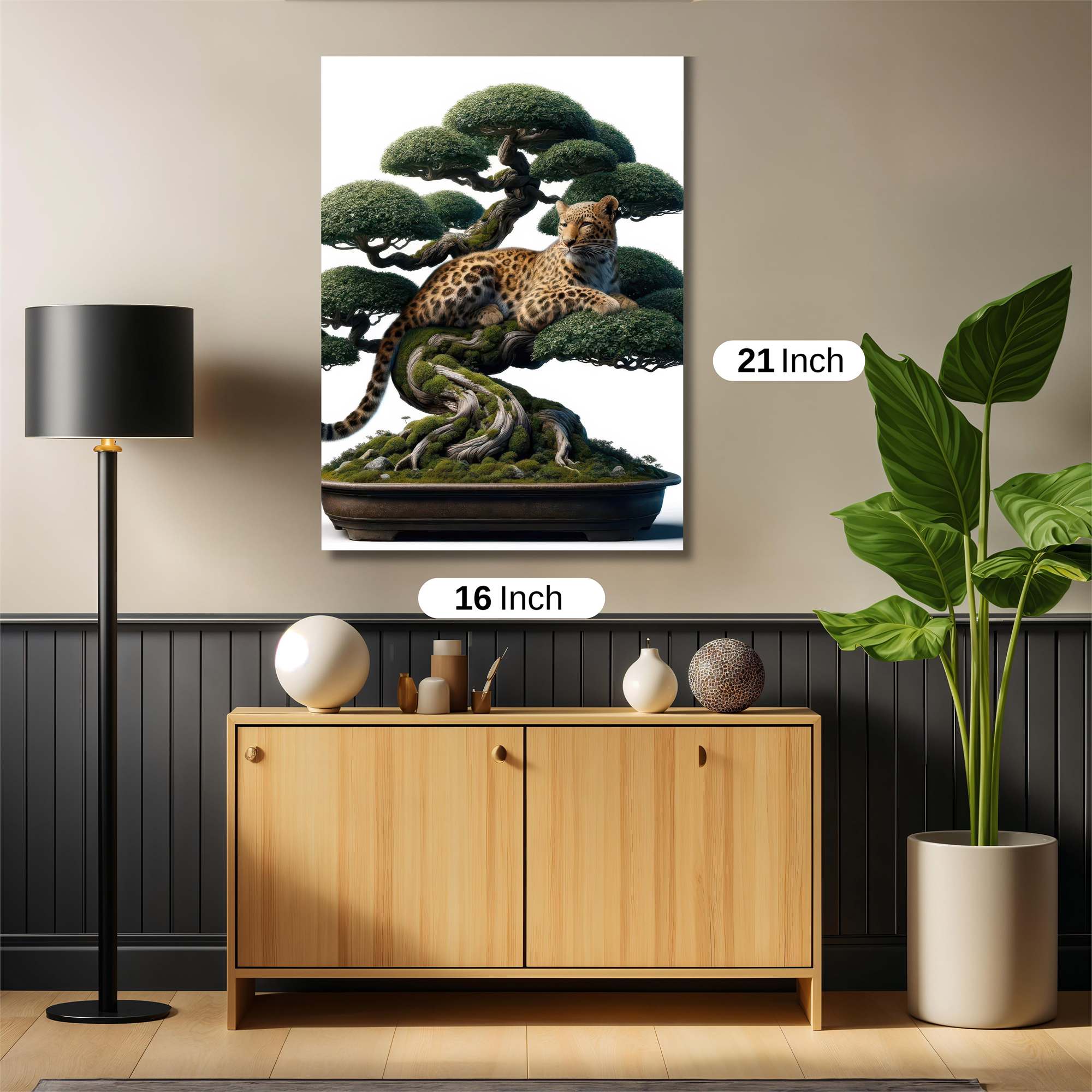 Leopard Serenity Safe Wall Magnetic / M