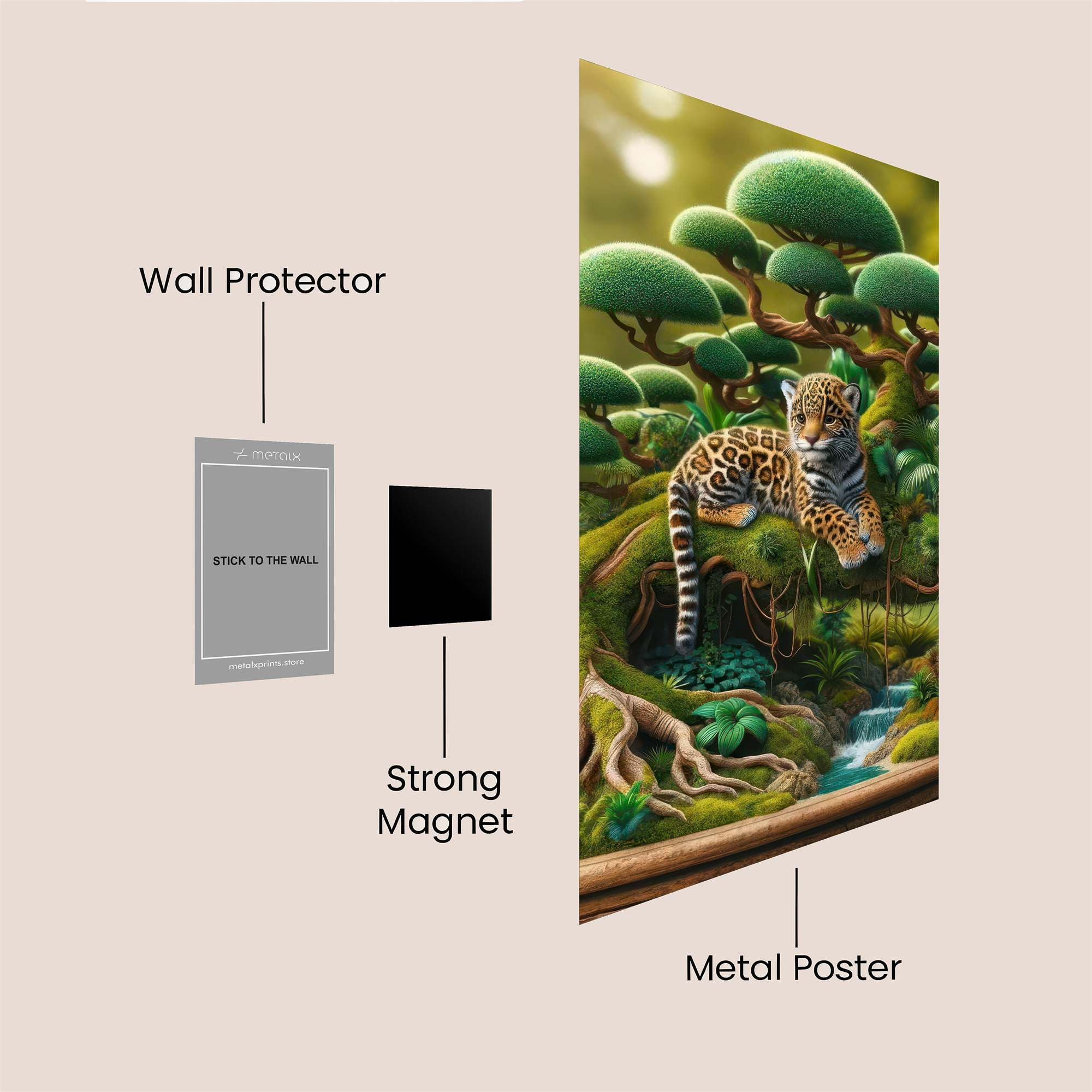 Jaguar Serenity Safe Wall Magnetic / M
