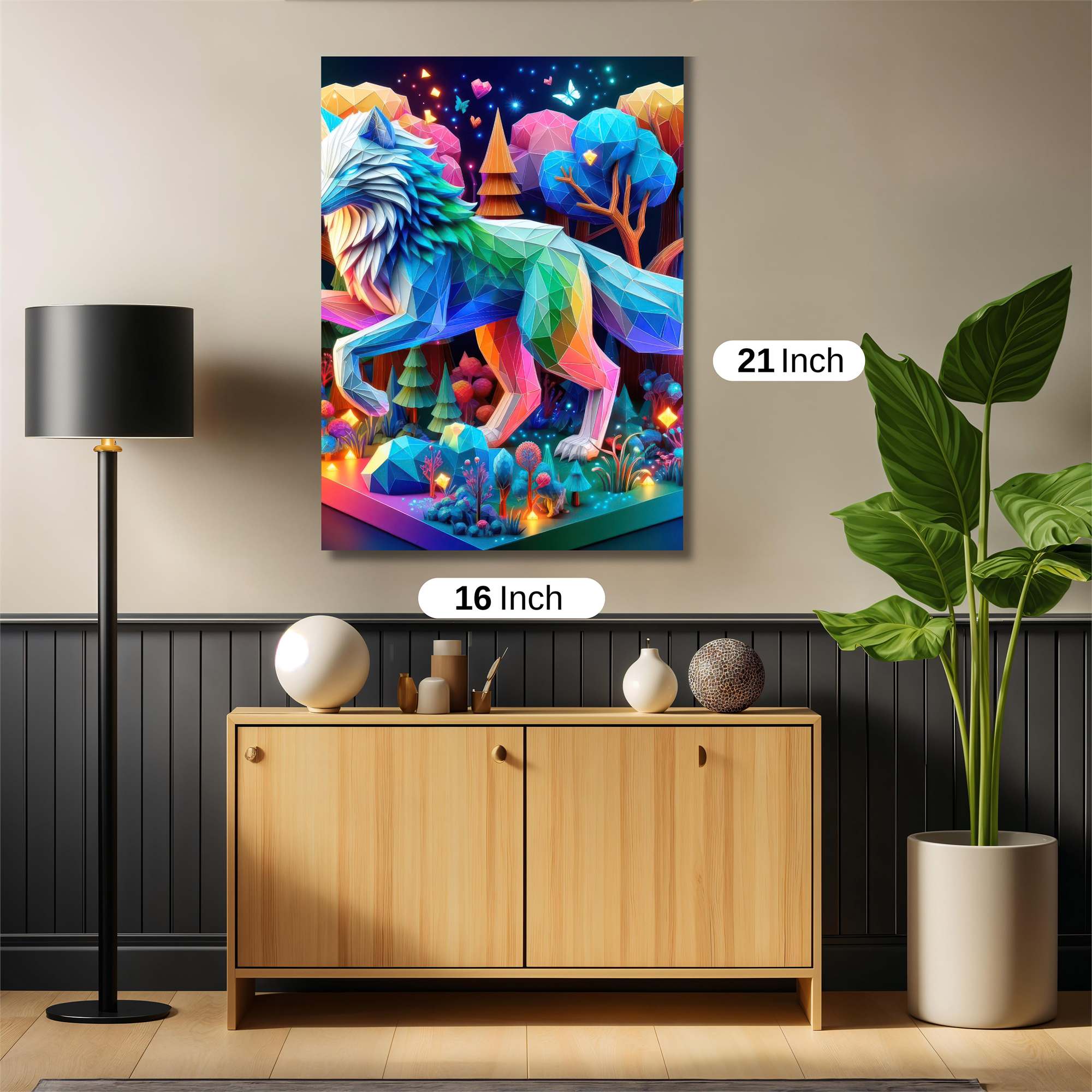 Prismatic Serenity Safe Wall Magnetic / M