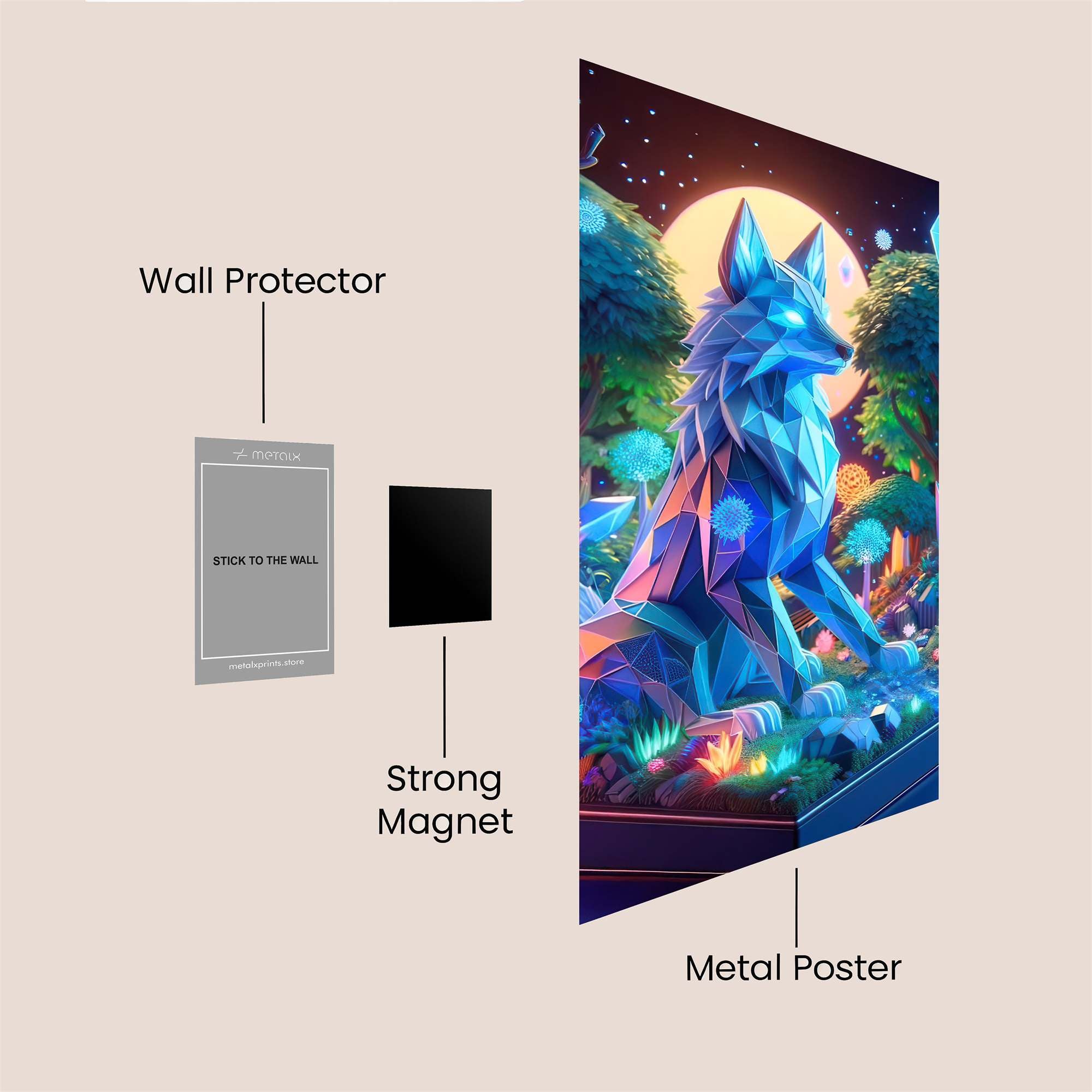 Vader Menace Safe Wall Magnetic / M