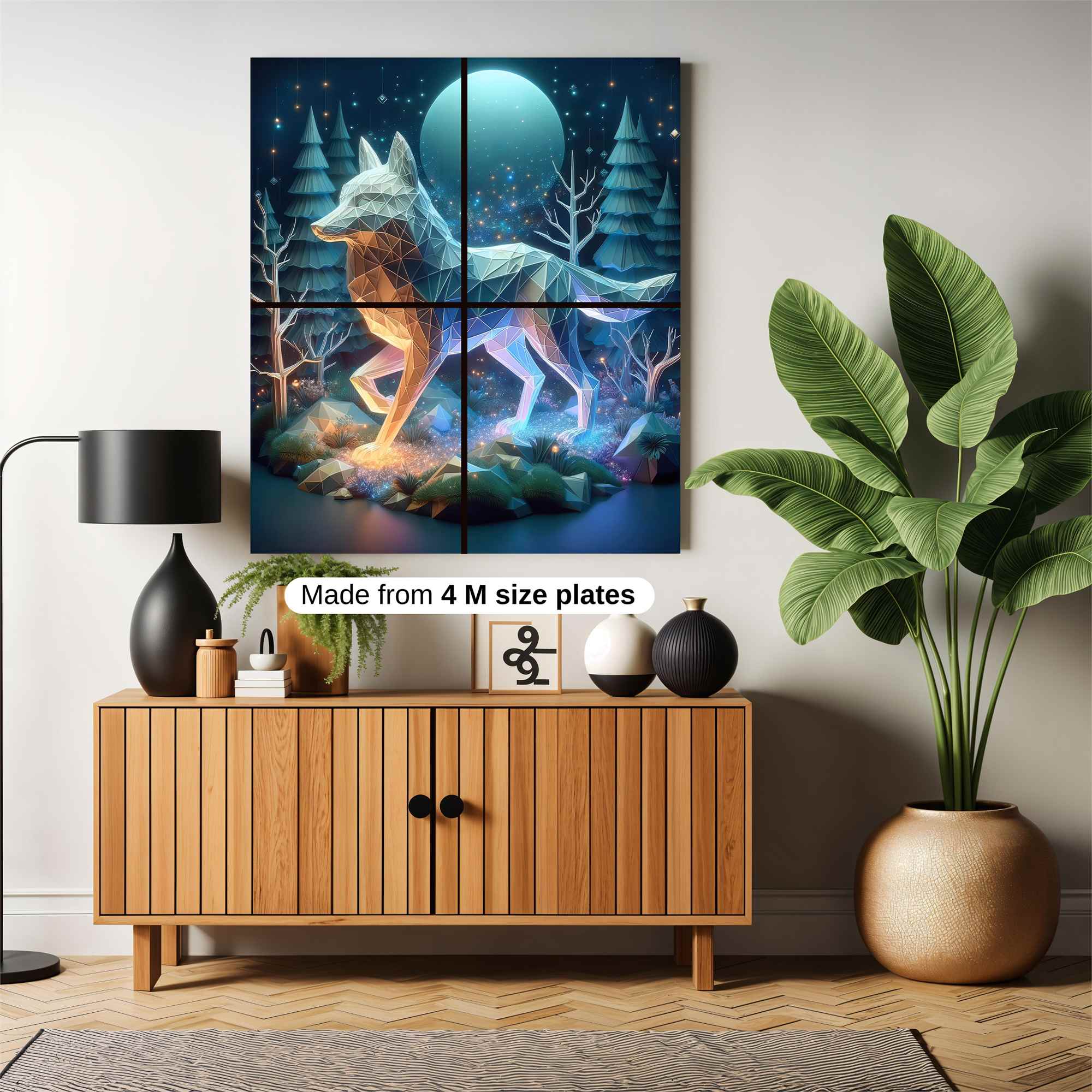 Luminous Frost Safe Wall Magnetic / M