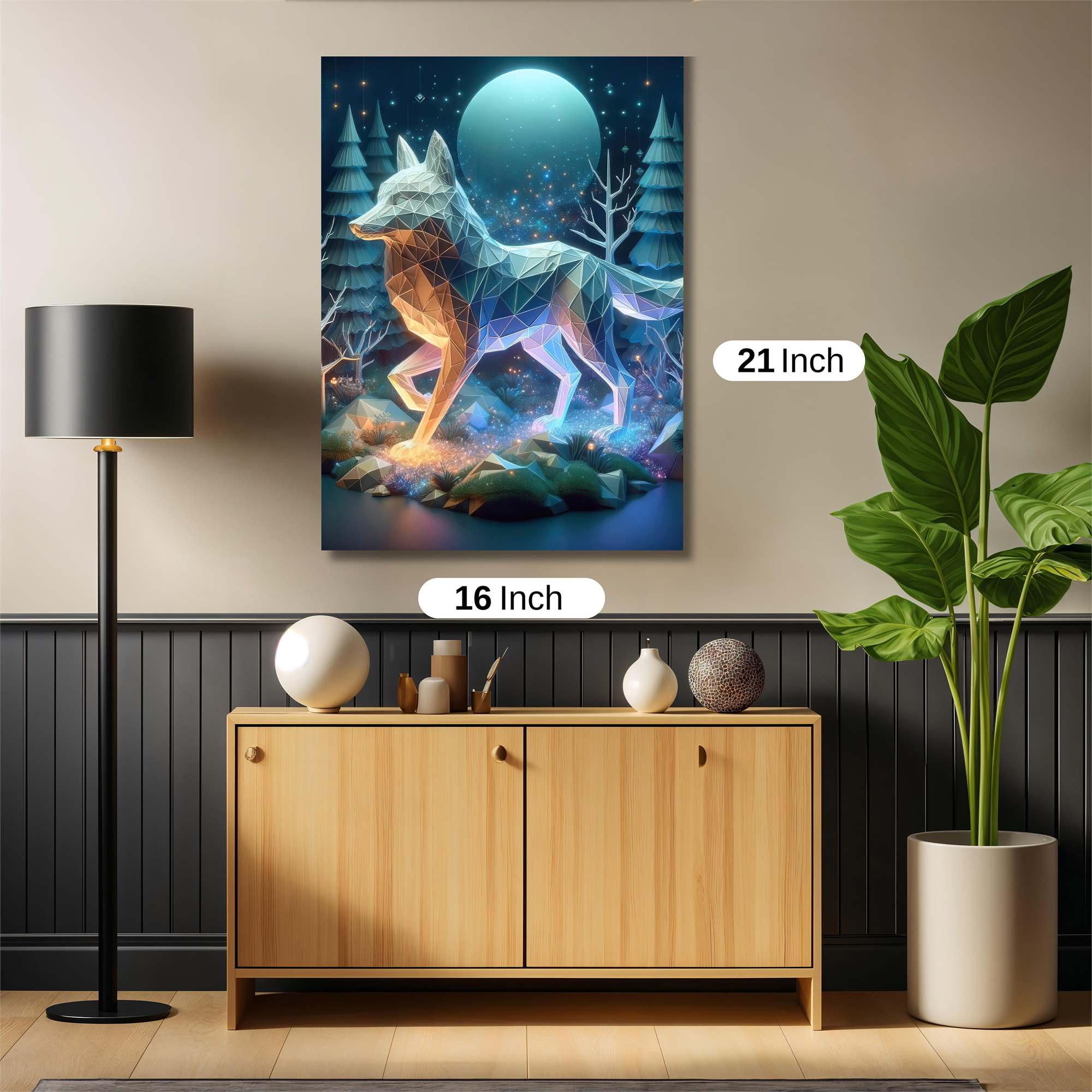 Luminous Frost Safe Wall Magnetic / M