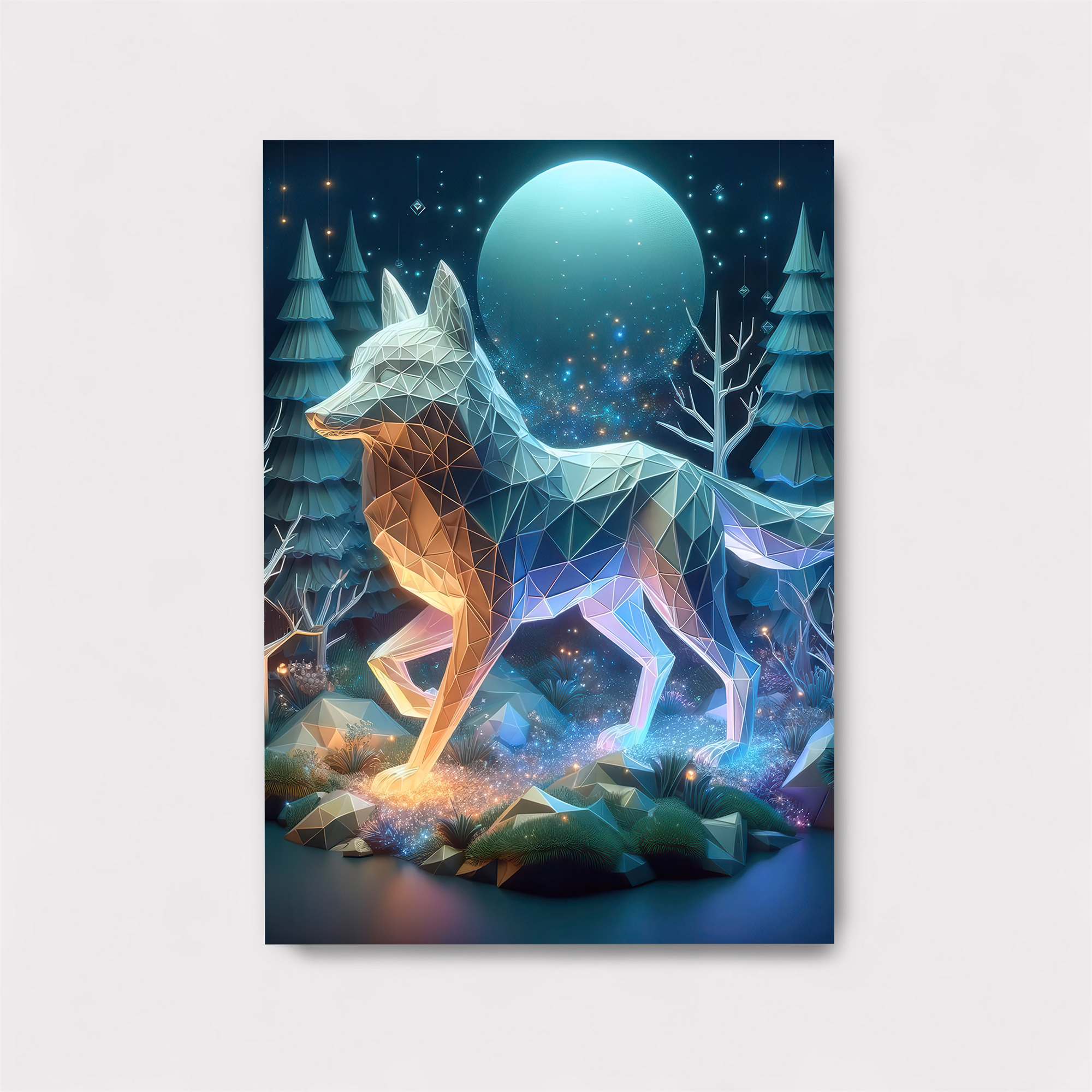 Luminous Frost Safe Wall Magnetic / M