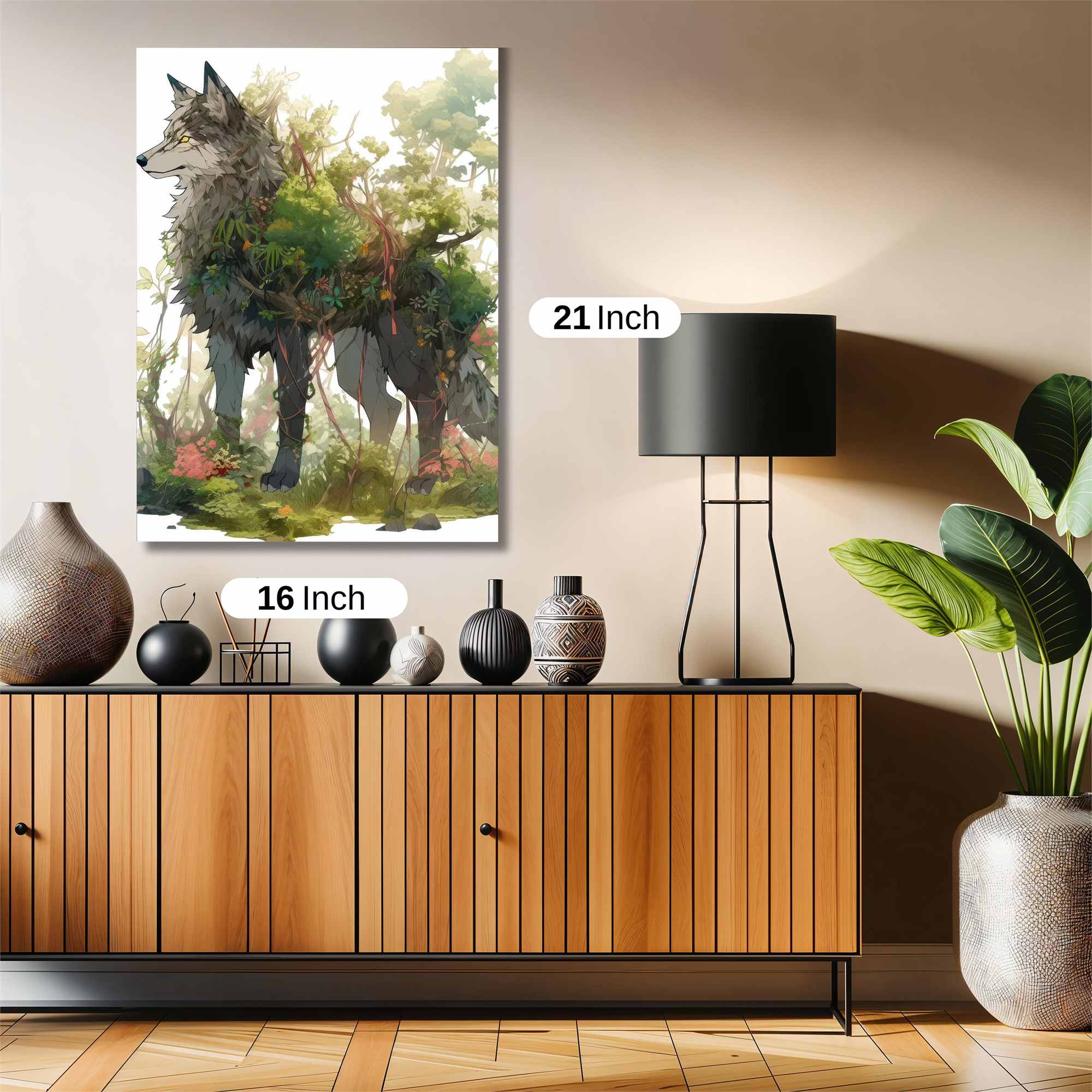 Wolf Verdancy Safe Wall Magnetic / M