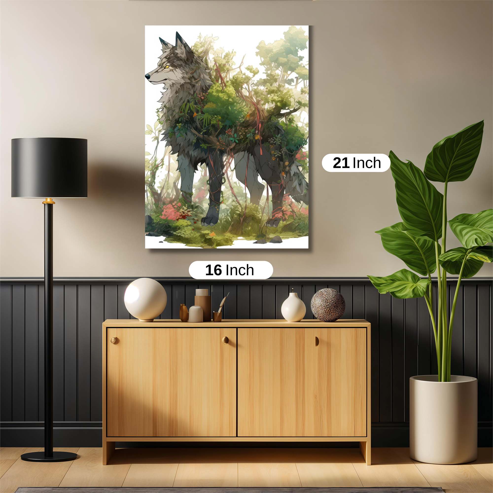 Wolf Verdancy Safe Wall Magnetic / M