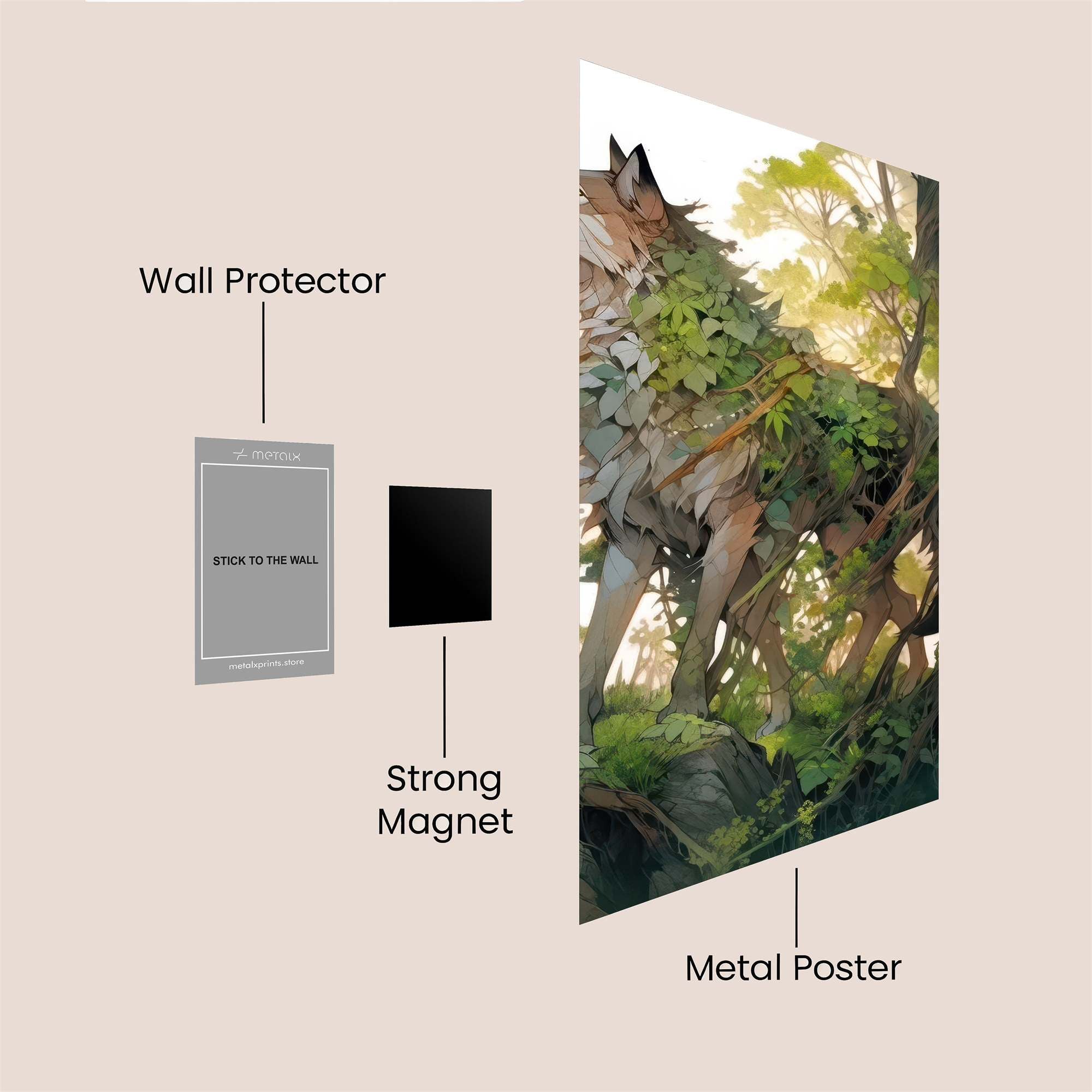 Nature Sentinel Safe Wall Magnetic / M