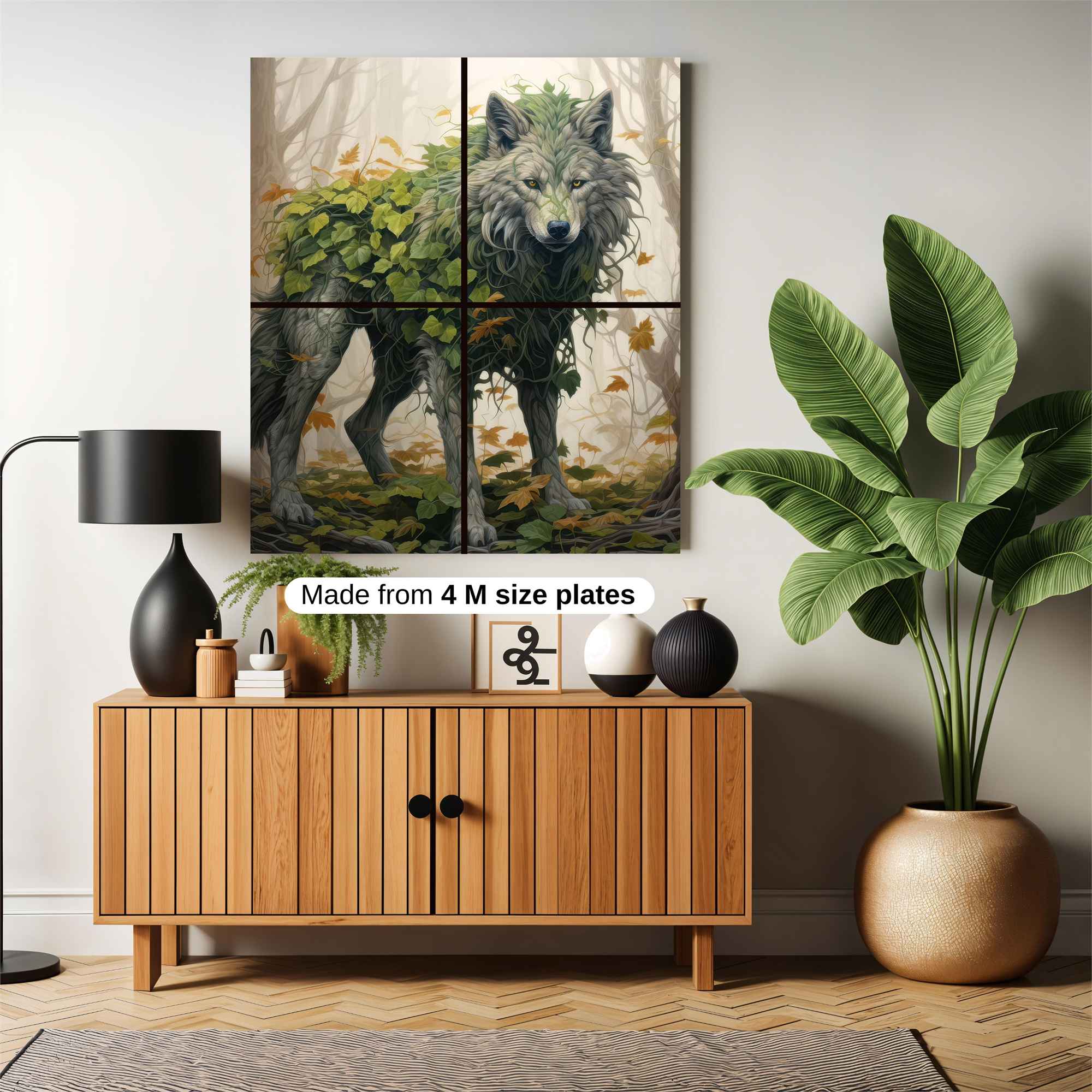 Leafy Sentinels Safe Wall Magnetic / M