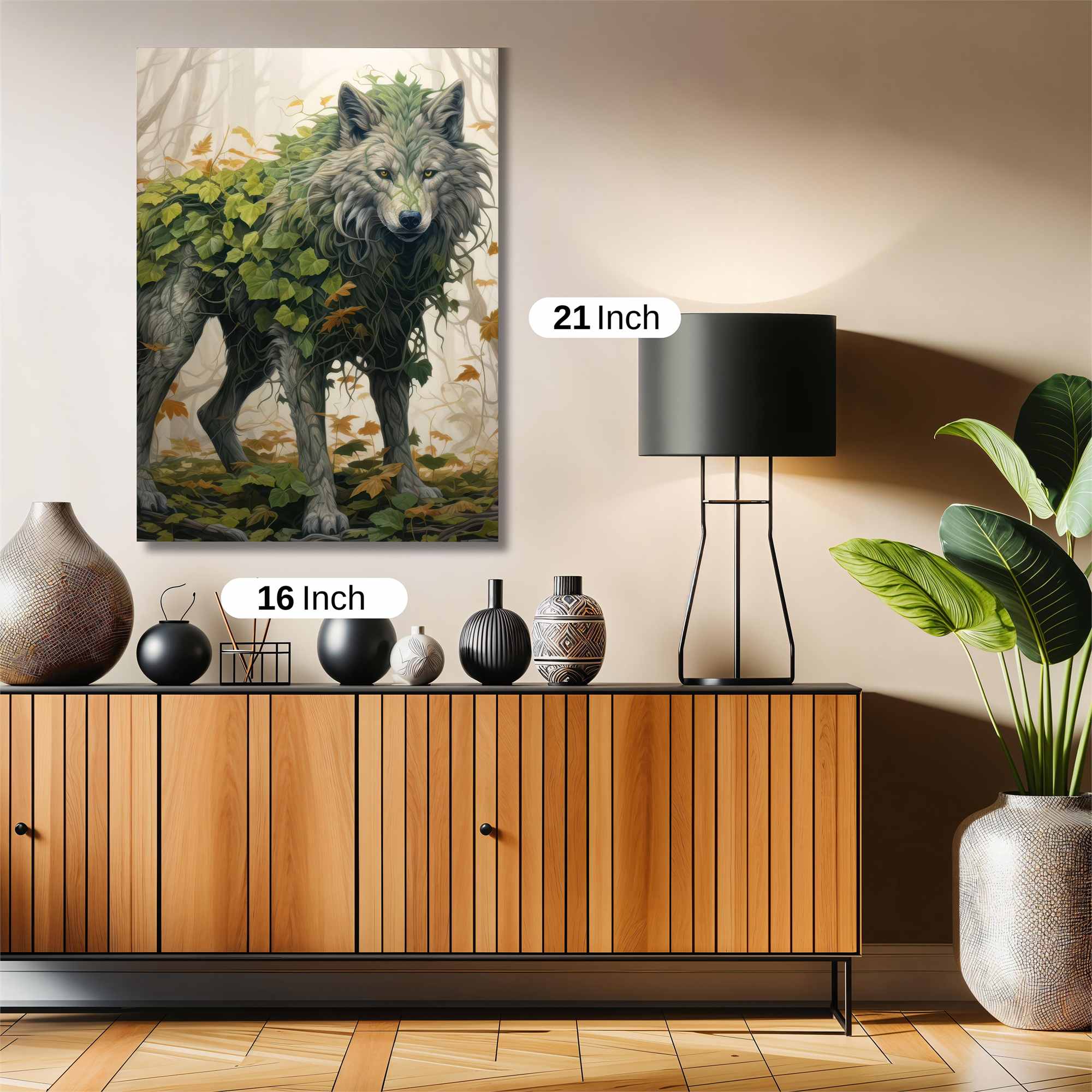 Leafy Sentinels Safe Wall Magnetic / M