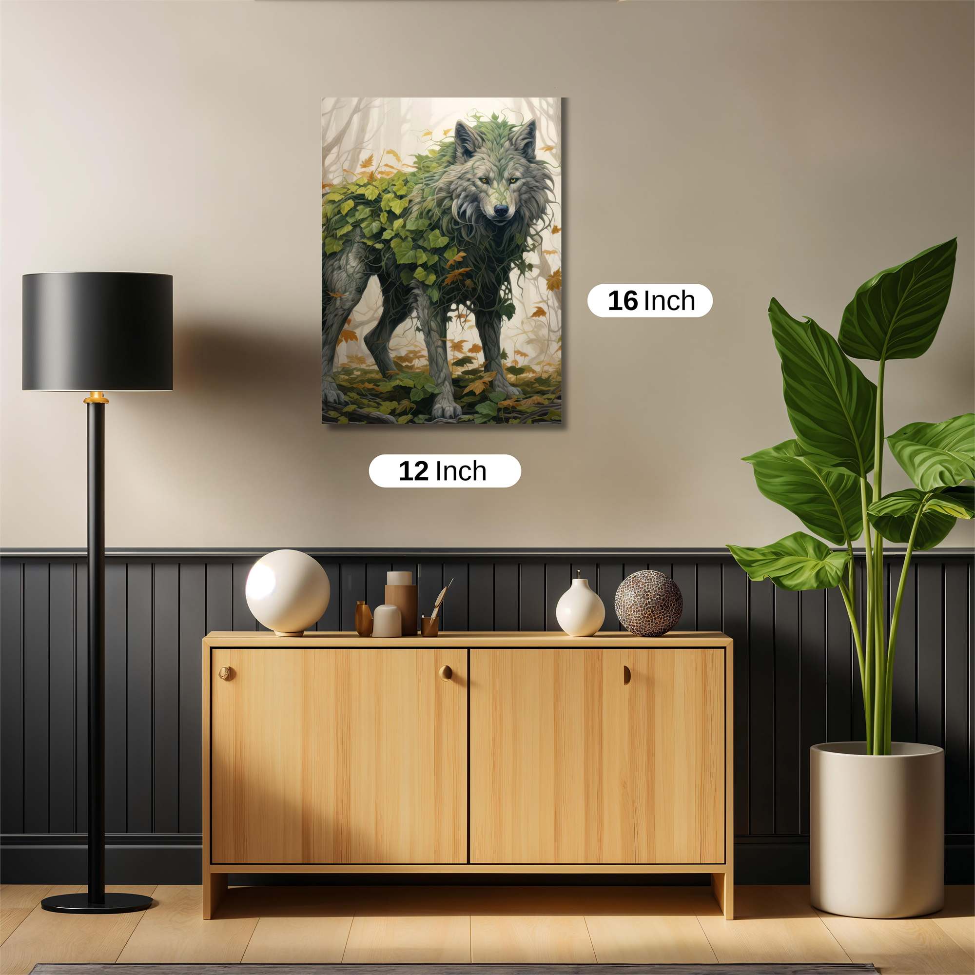 Leafy Sentinels Safe Wall Magnetic / M