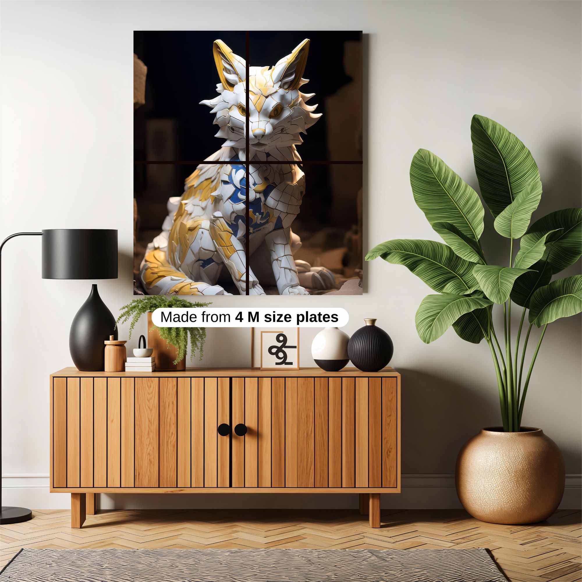 Ceramic Whimsy Safe Wall Magnetic / M