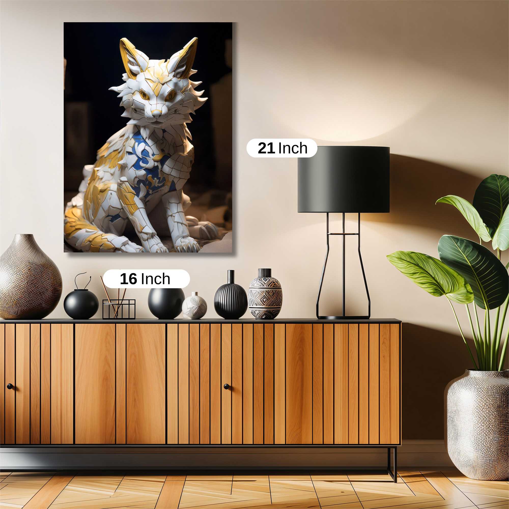 Ceramic Whimsy Safe Wall Magnetic / M