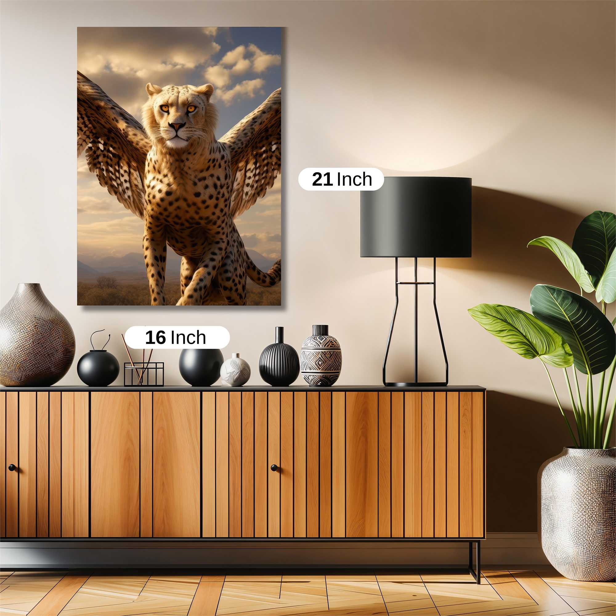 Cheetah Majesty Safe Wall Magnetic / M