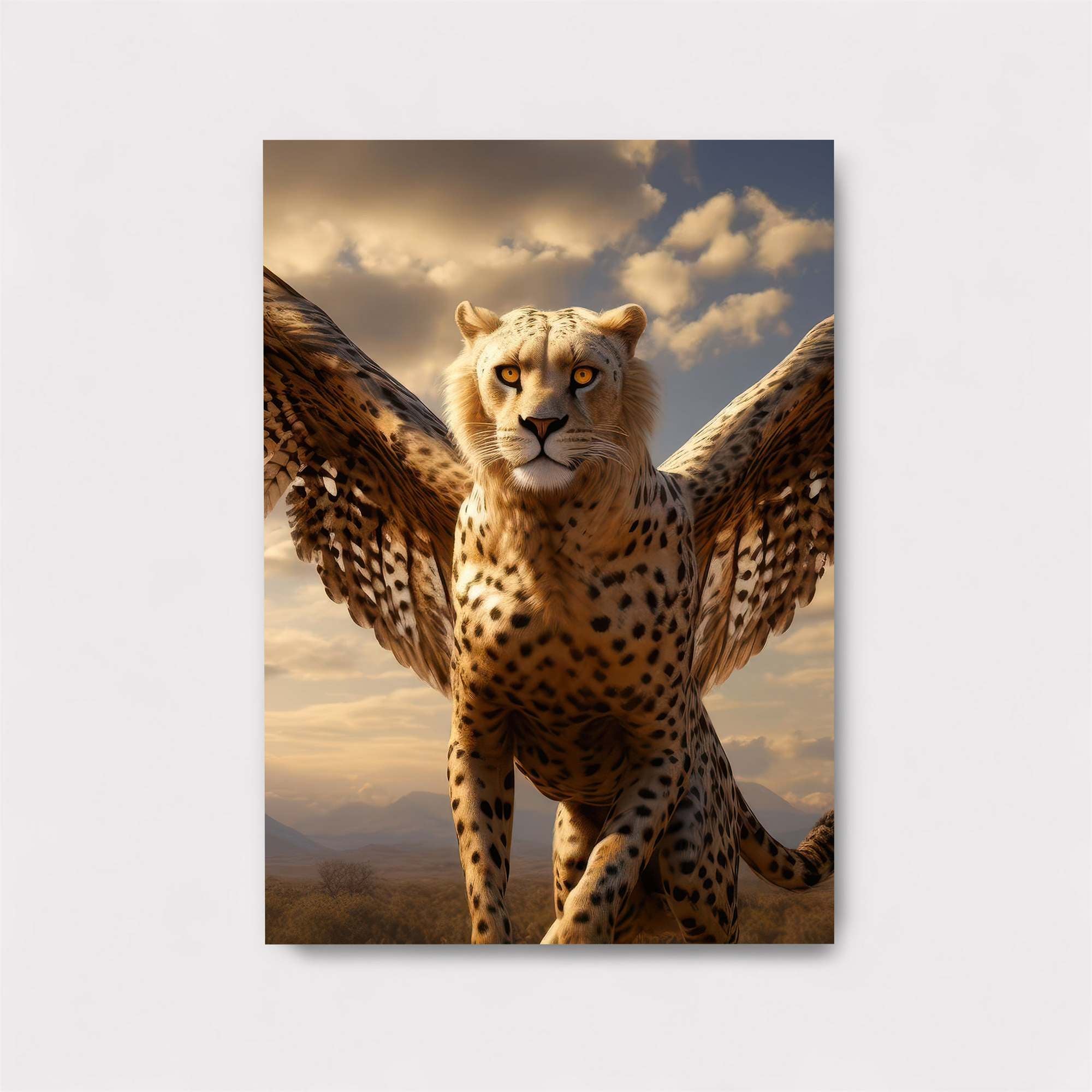 Cheetah Majesty Safe Wall Magnetic / M