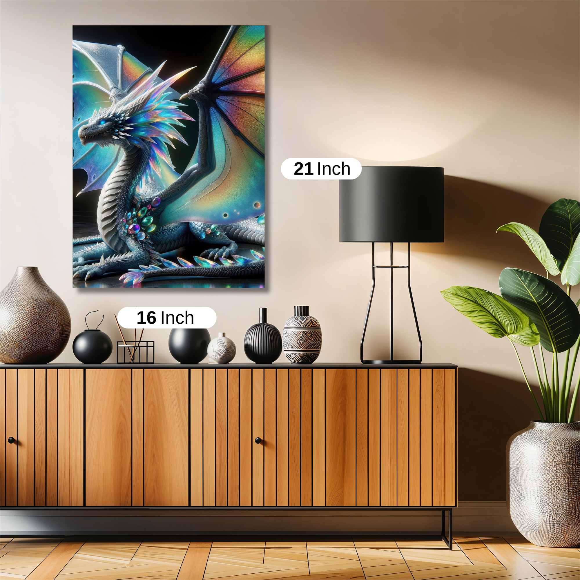 Iridescent Majesty Safe Wall Magnetic / M