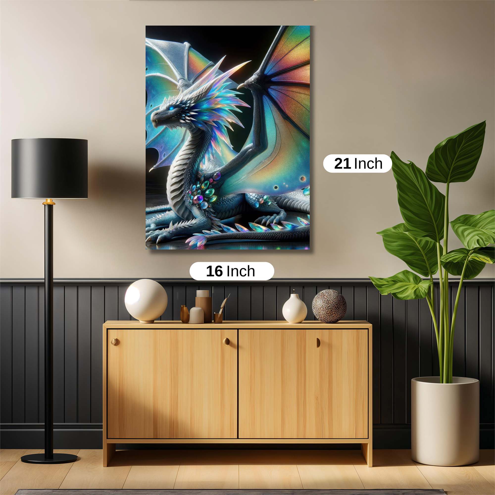 Iridescent Majesty Safe Wall Magnetic / M