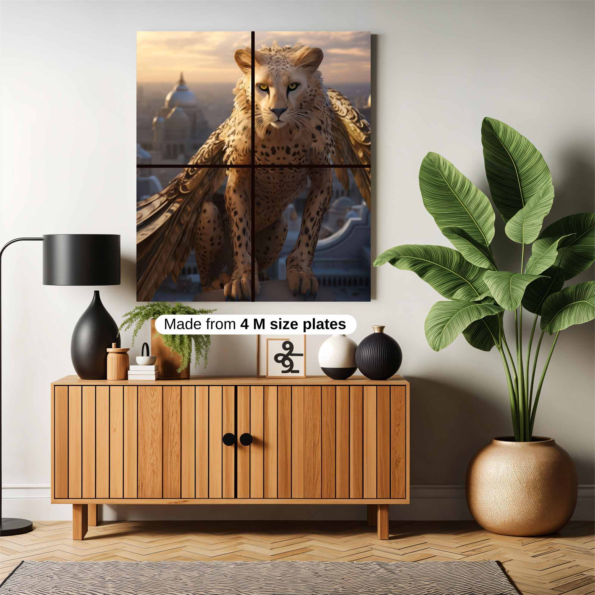 Cheetah Majesty Safe Wall Magnetic / M