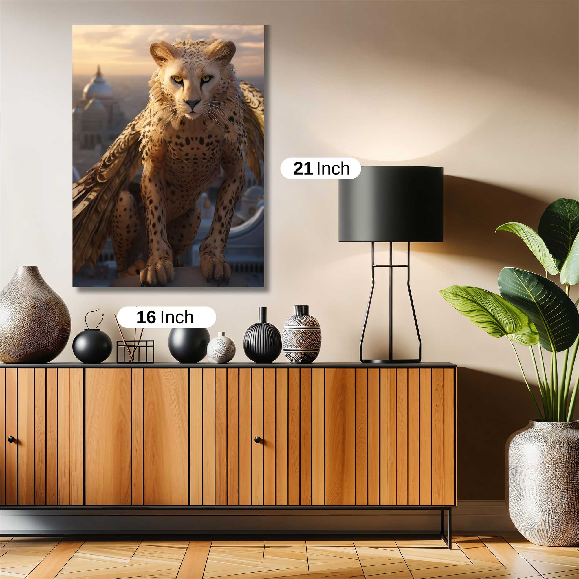 Cheetah Majesty Safe Wall Magnetic / M