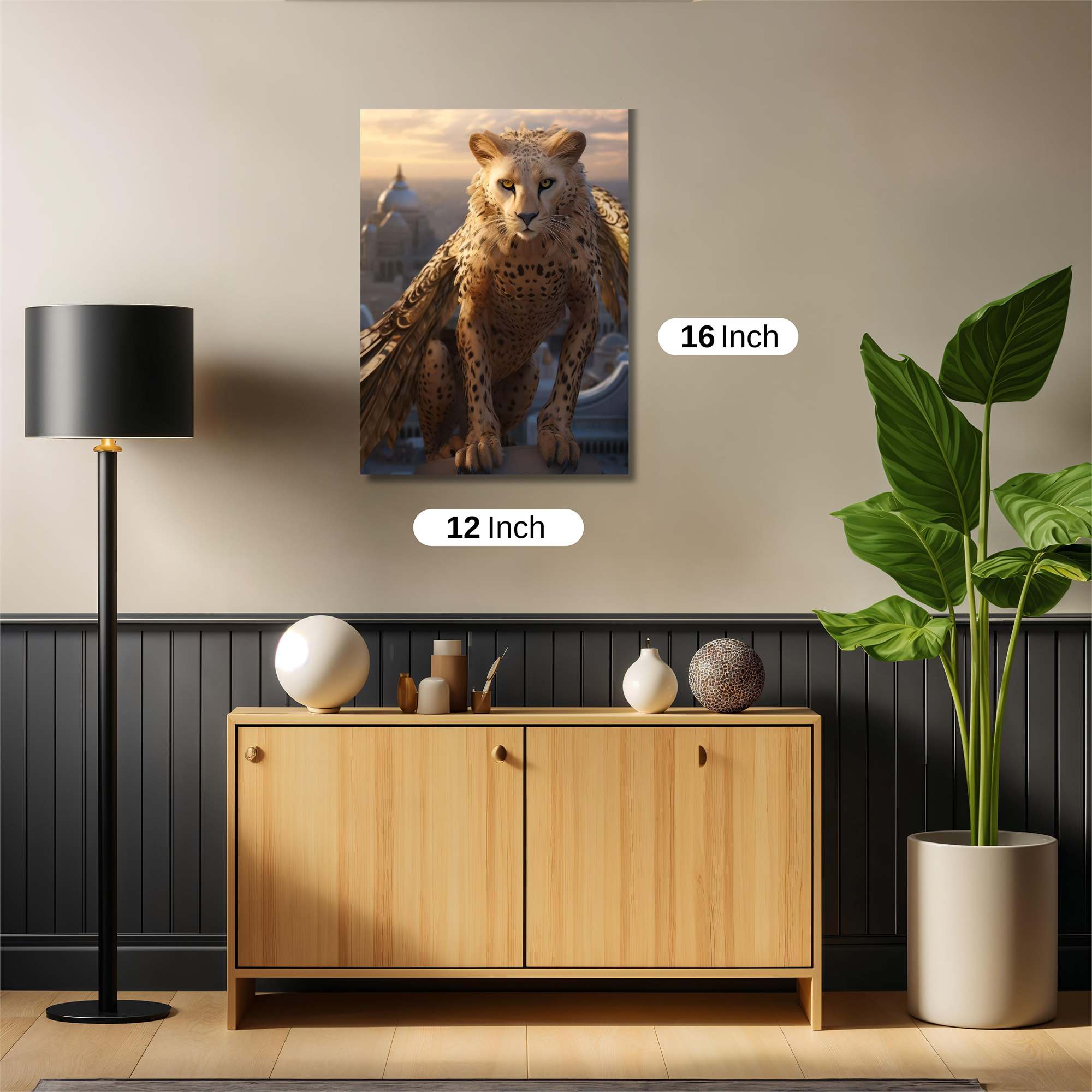 Cheetah Majesty Safe Wall Magnetic / M