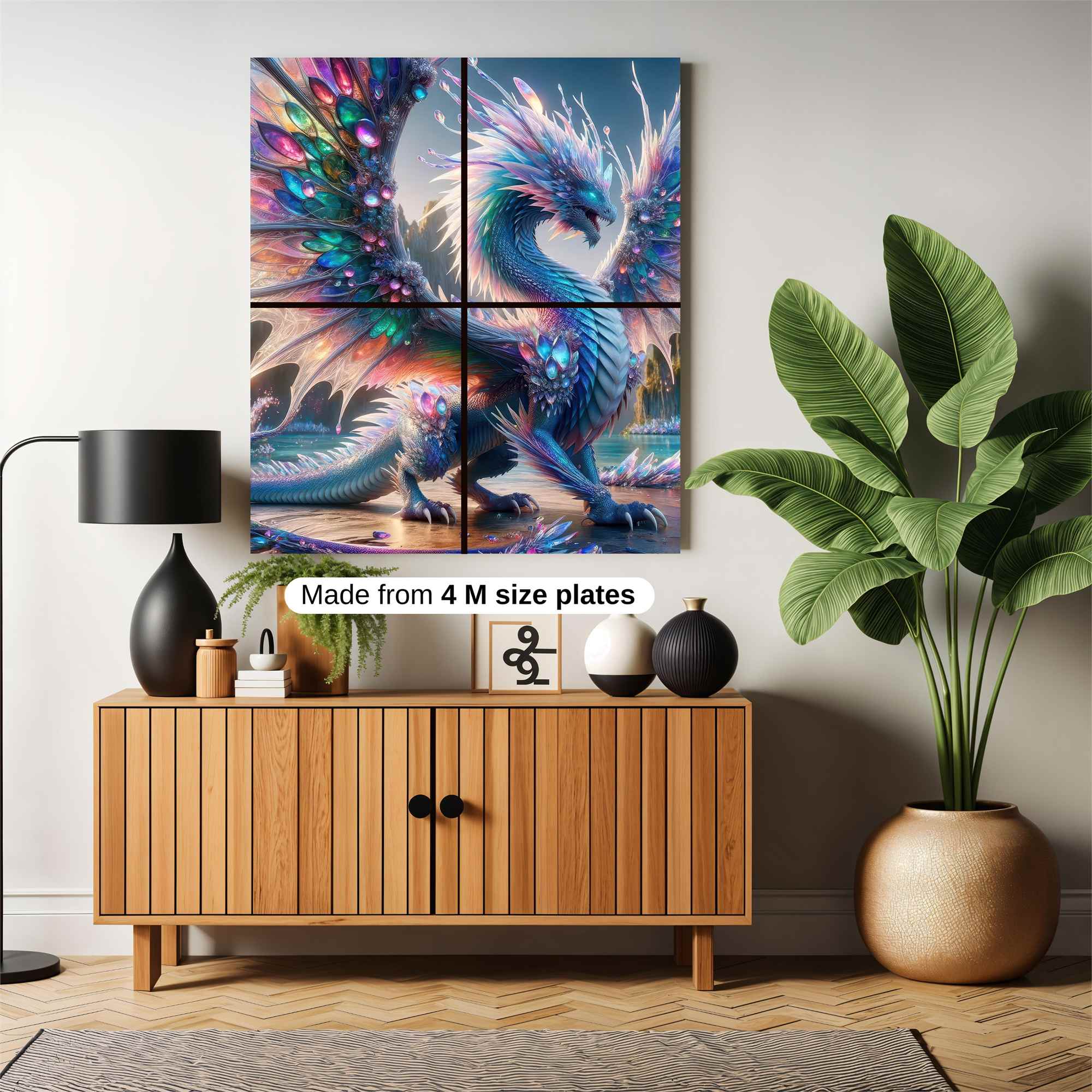 Prismatic Splendor Safe Wall Magnetic / M