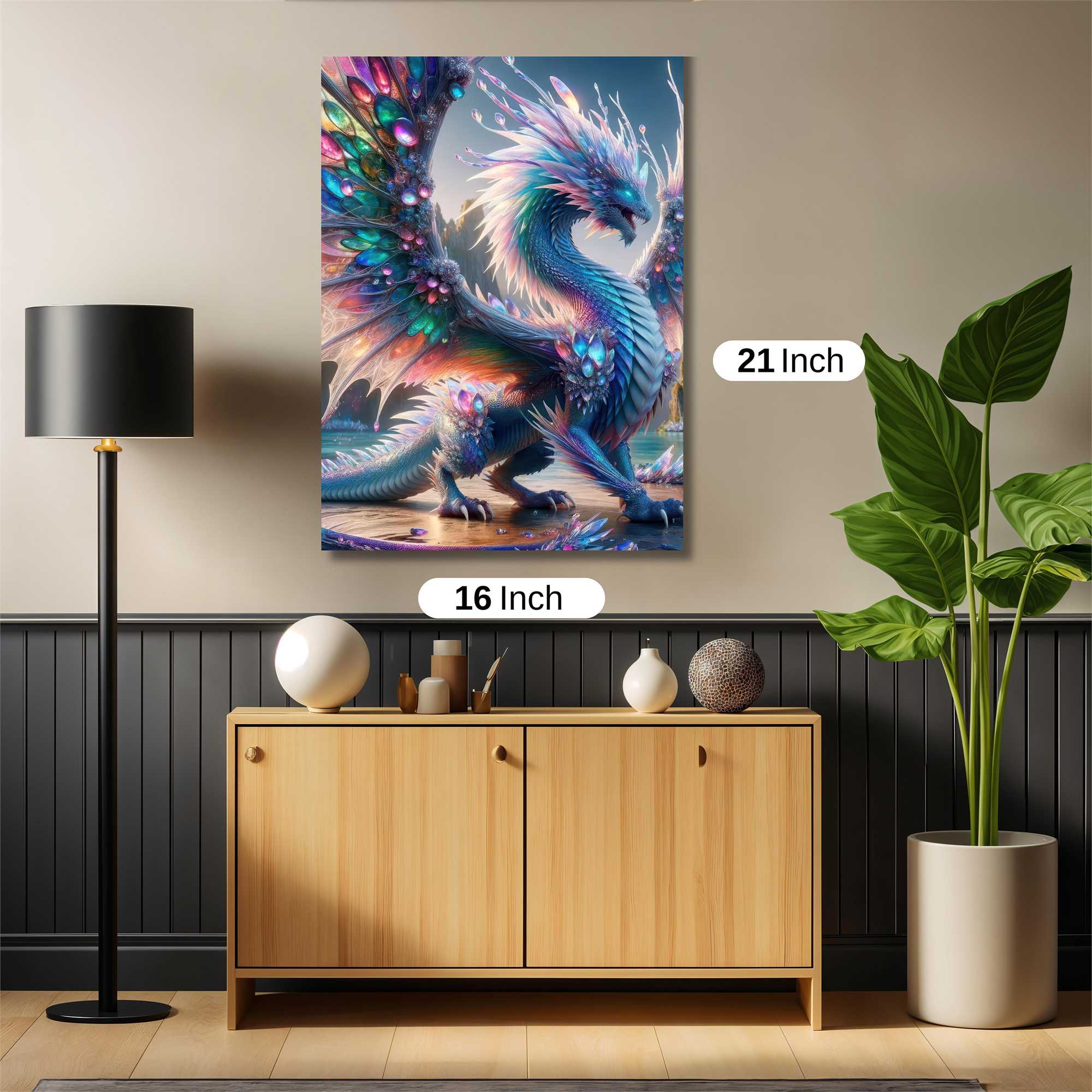 Prismatic Splendor Safe Wall Magnetic / M