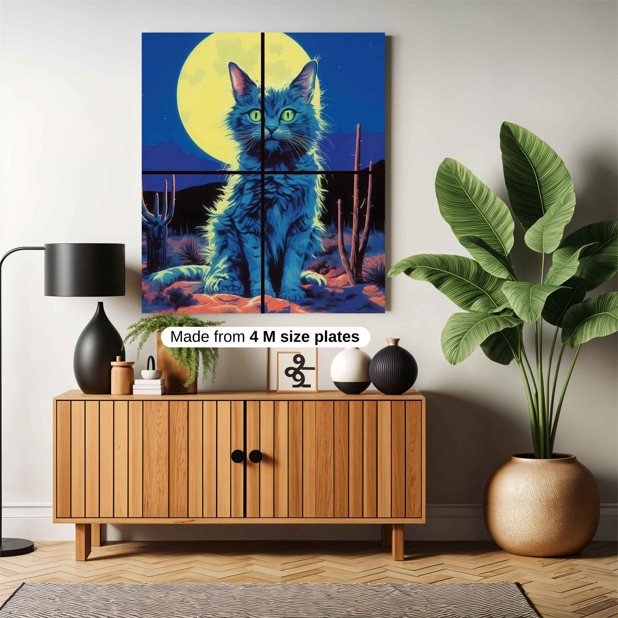 Lunar Whiskers Safe Wall Magnetic / M